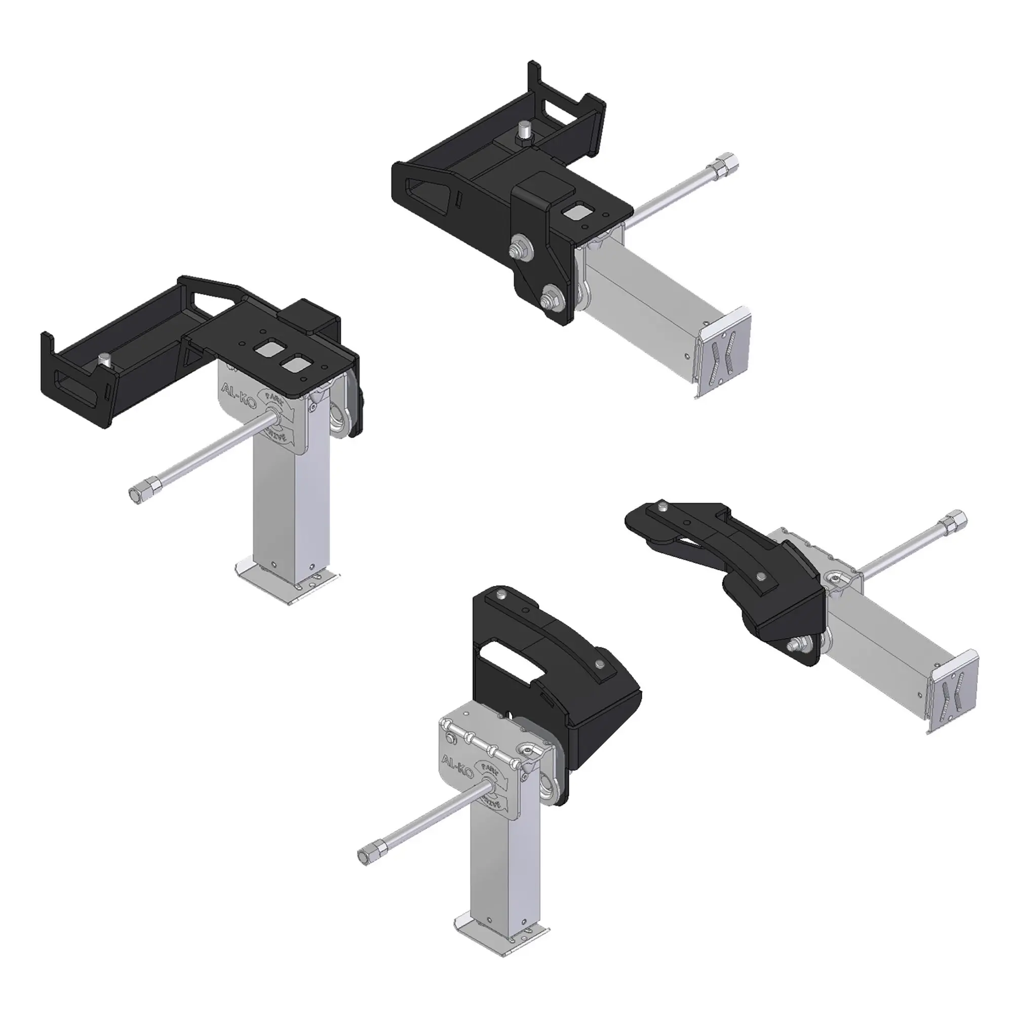 ClickFix Crank Support for Fiat Ducato Vans built since 2006/07, set