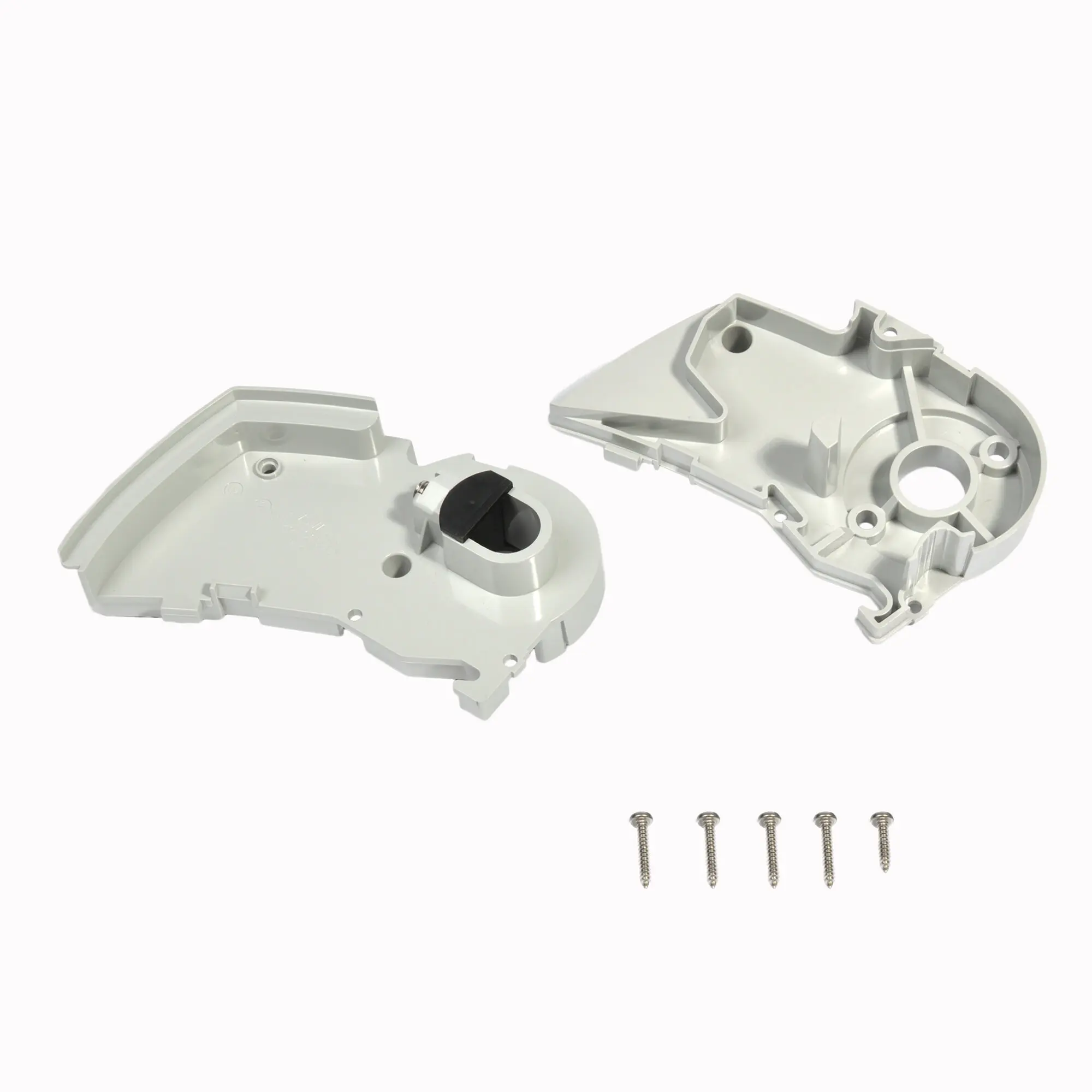 Endplatten, Satz links und rechts für TO 6200, eloxiert