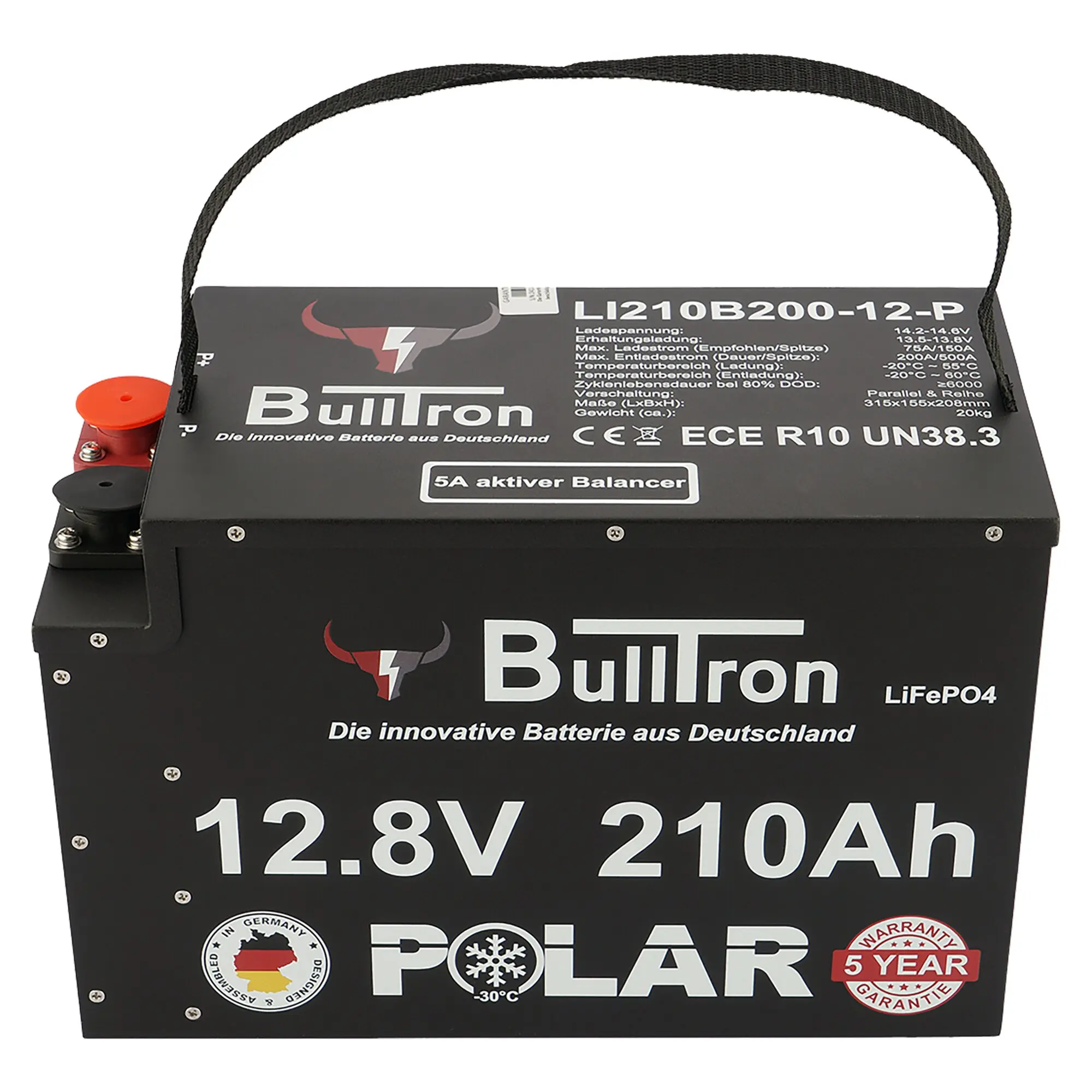 Lithium Batterie Polar, 210 Ah