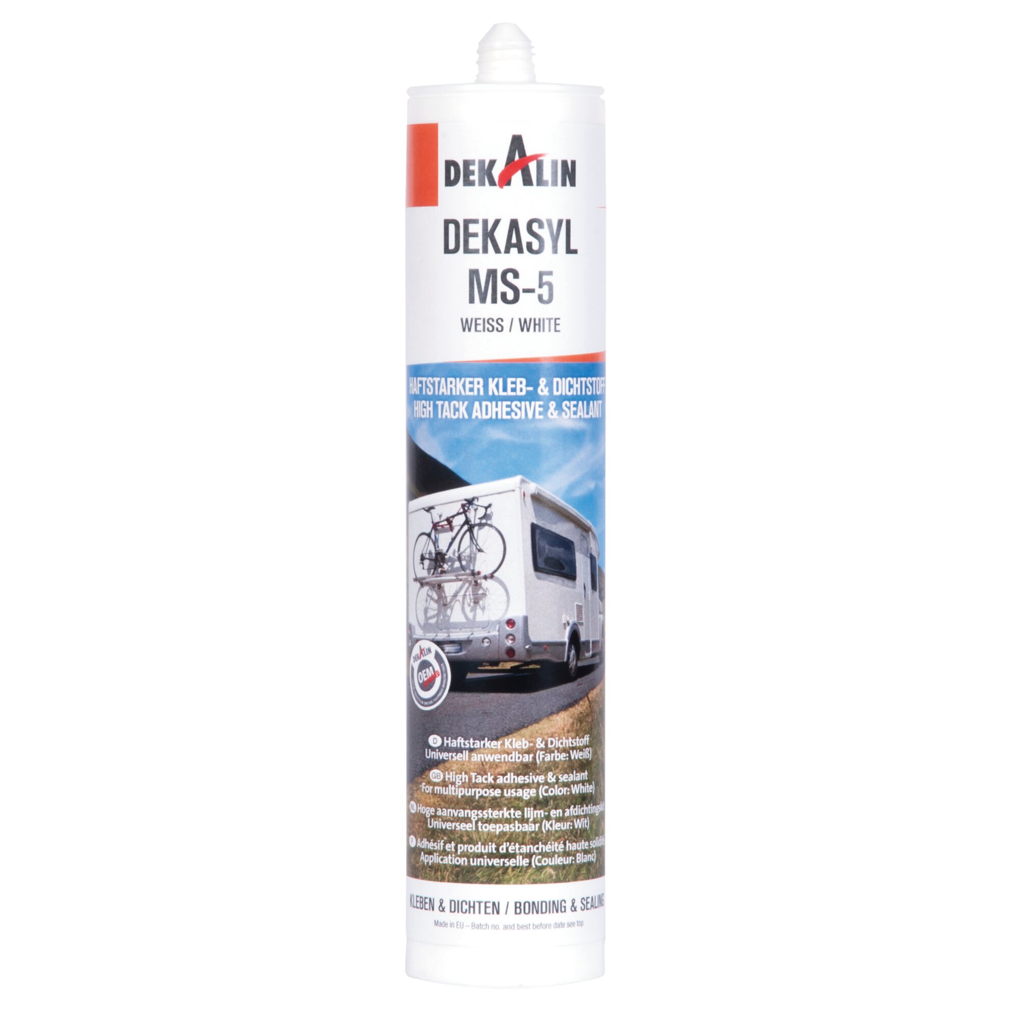 Power Adhesive and Sealant DEKAsyl MS-5, white, 290 ml