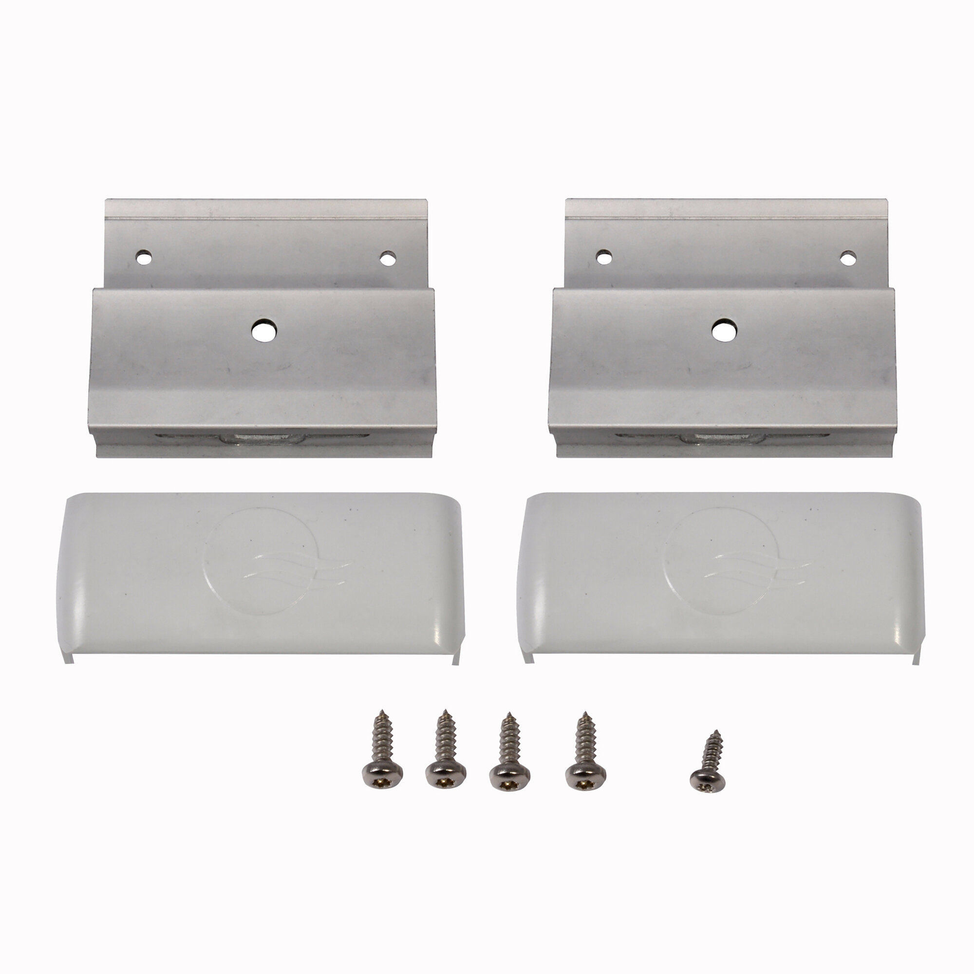 Stützen mit Abdeckkappe für Thule Roof-Rack, grau