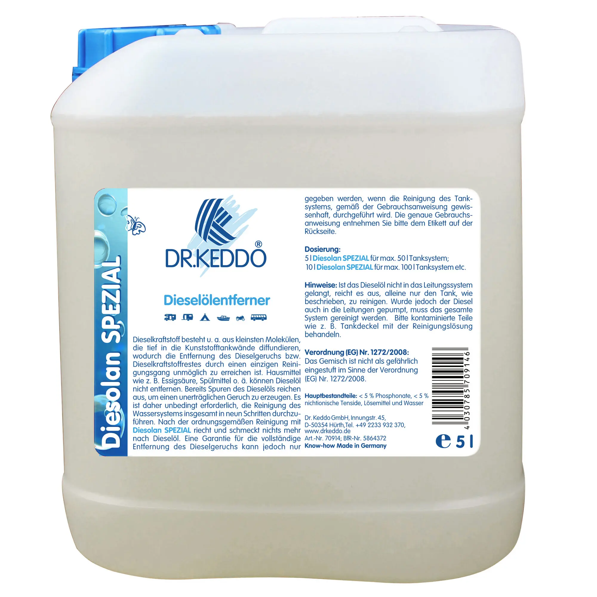 Dieselölentferner Diesolan SPEZIAL 5 Liter