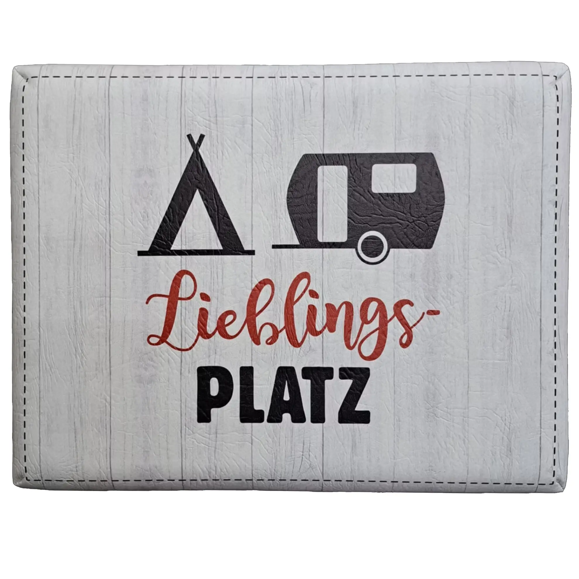 Sitzpolster für Getränkekasten, Lieblingsplatz