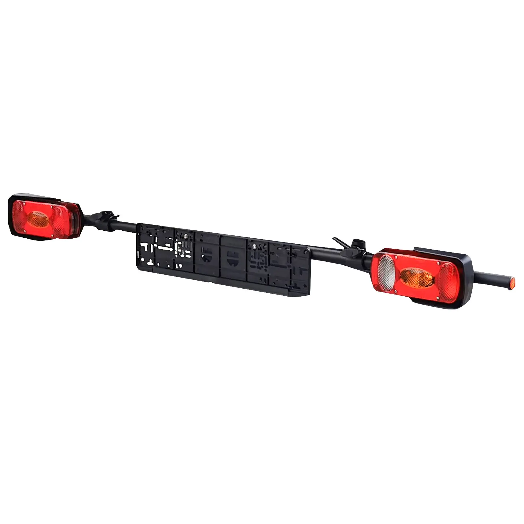 Beleuchtungsleiste für EuroCarry Fahrradträger, schwarz