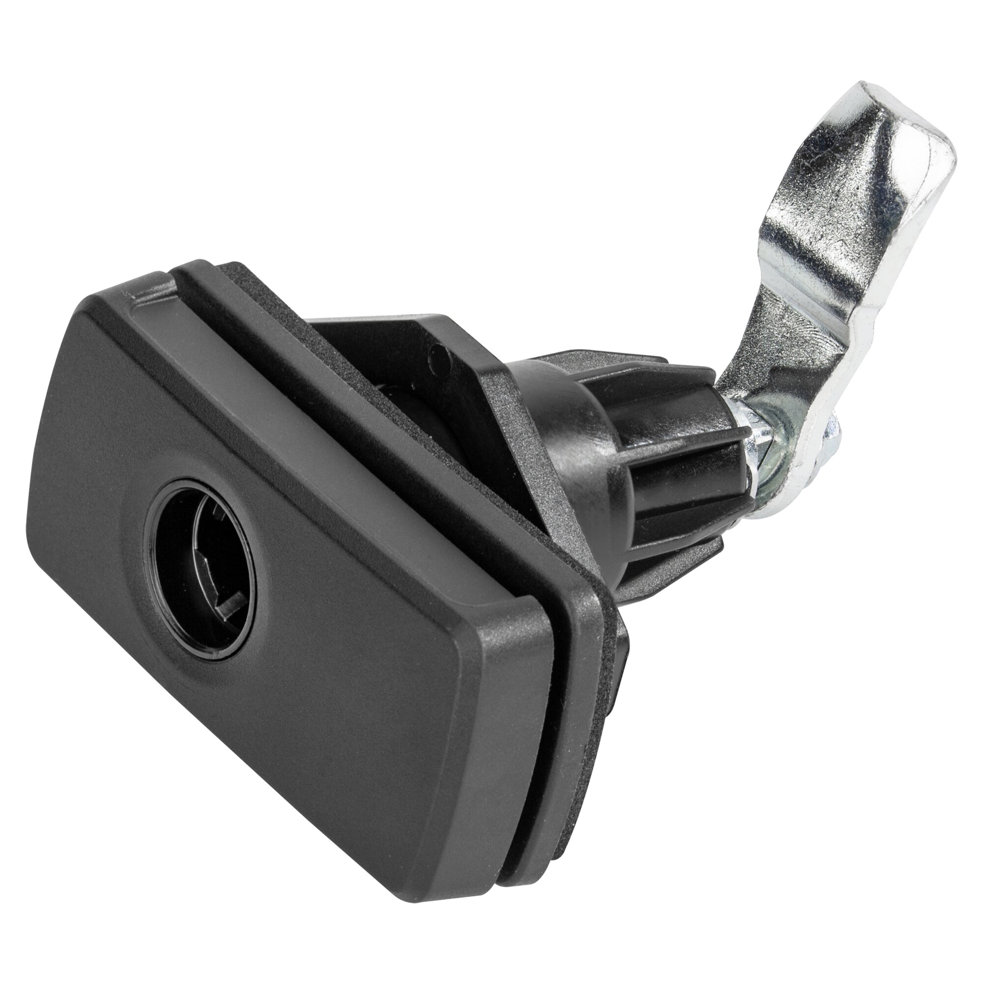 Lift-and-Turn Latch Slim Line STS, black, self-service