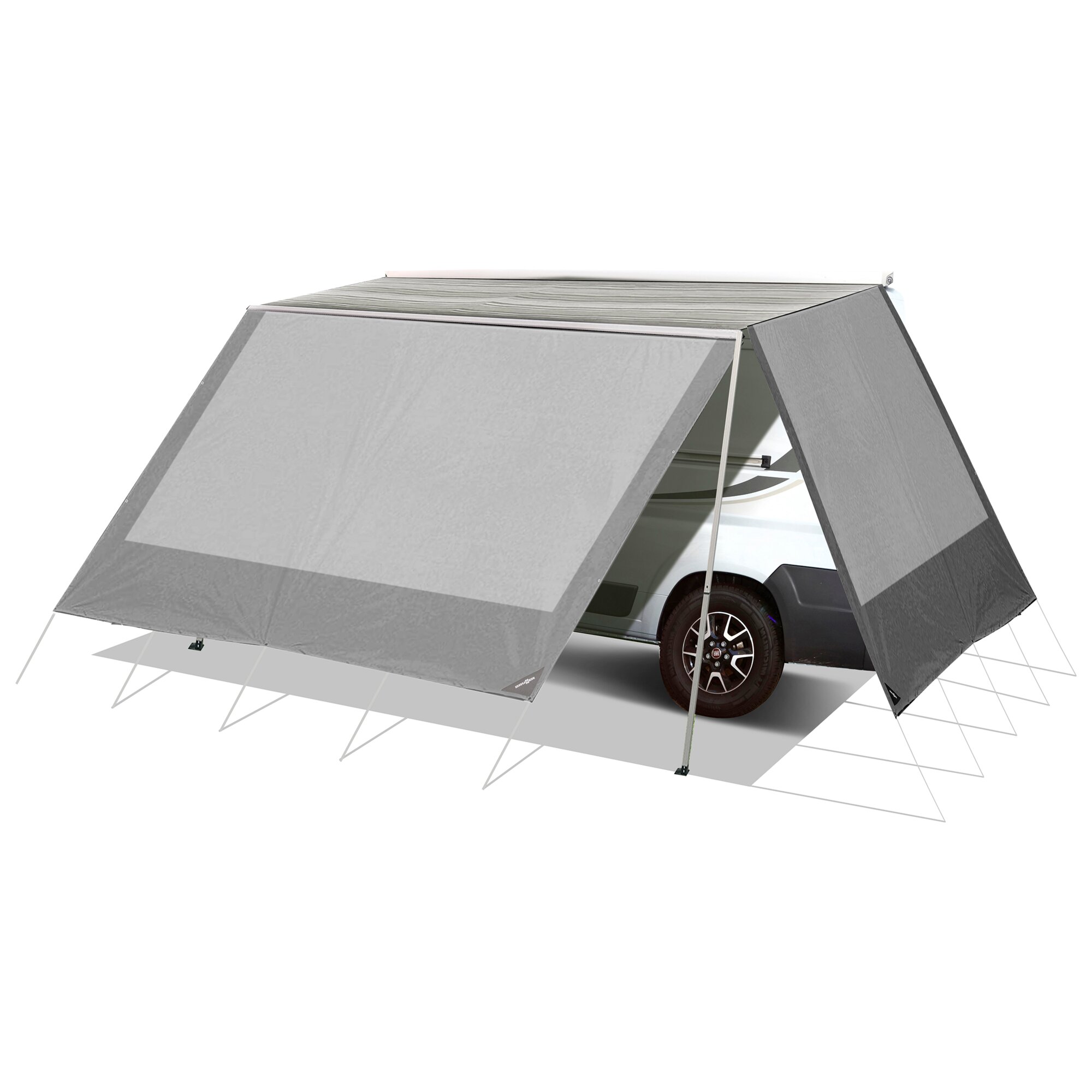 Seitenwand Belvedèr