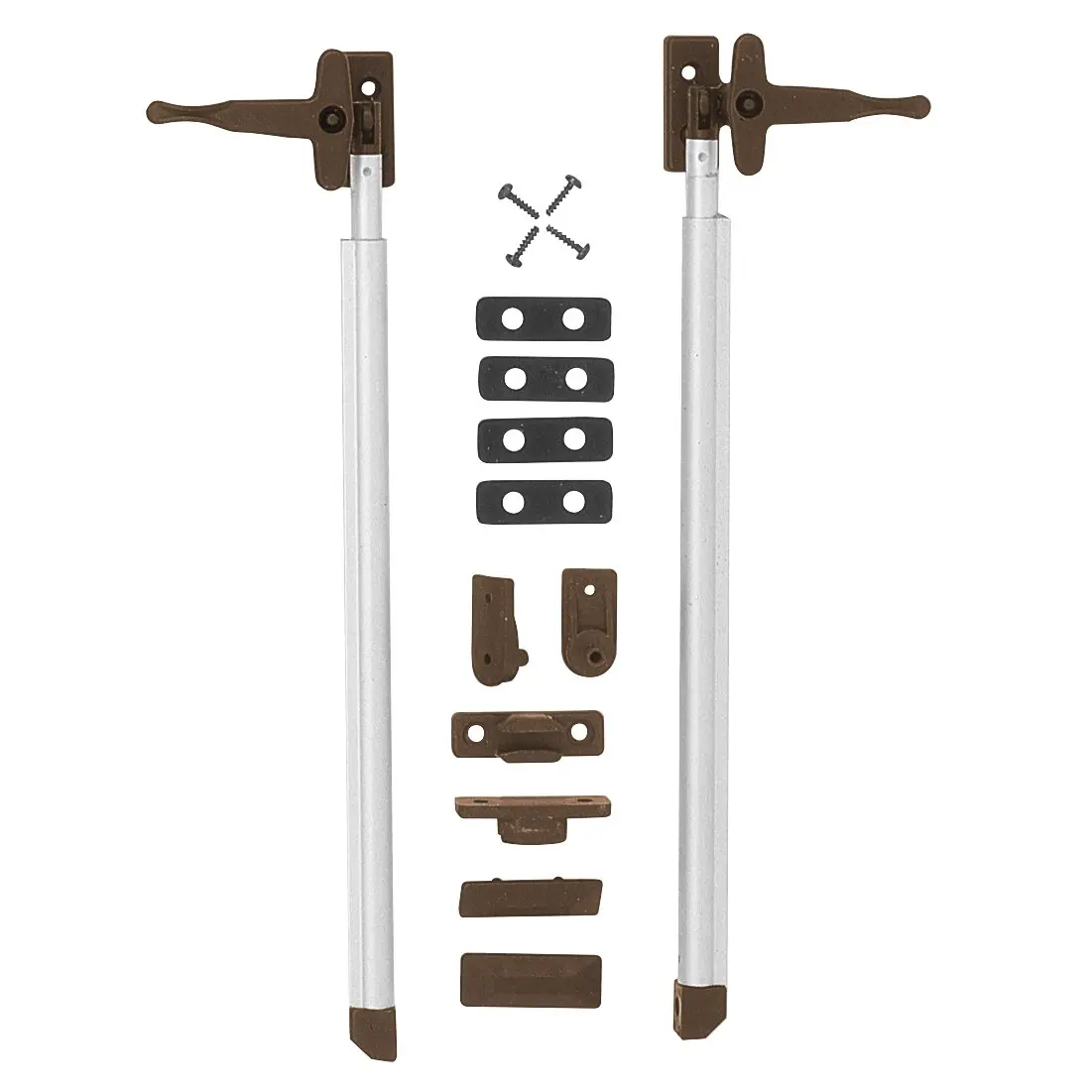 Automatik-Fensteraussteller mit Verschluss, Set 280 mm