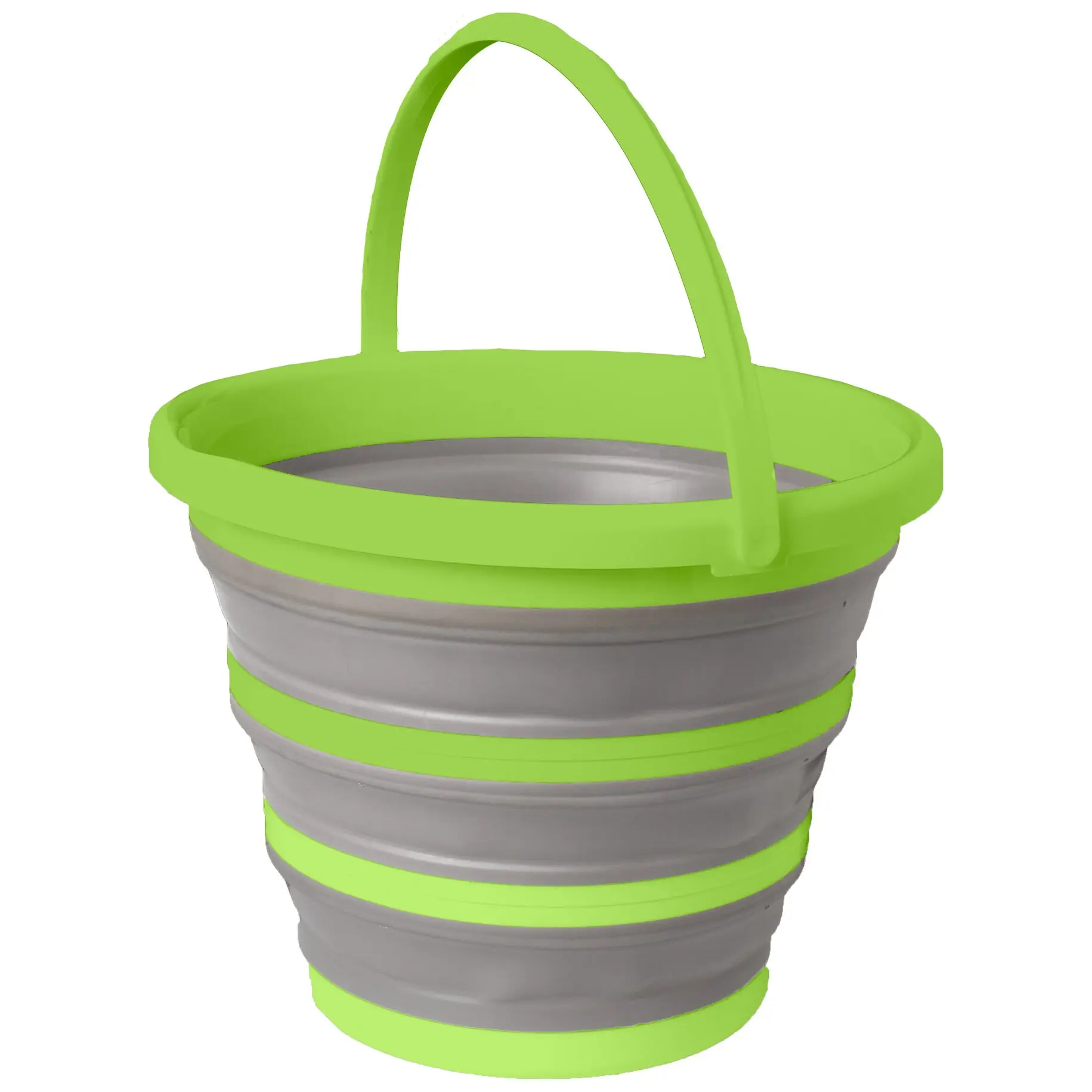Foldable Bucket Drum, green
