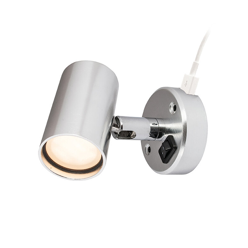 Surface-Mounted Spot Minitube D1 1 x 18 SMD USB
