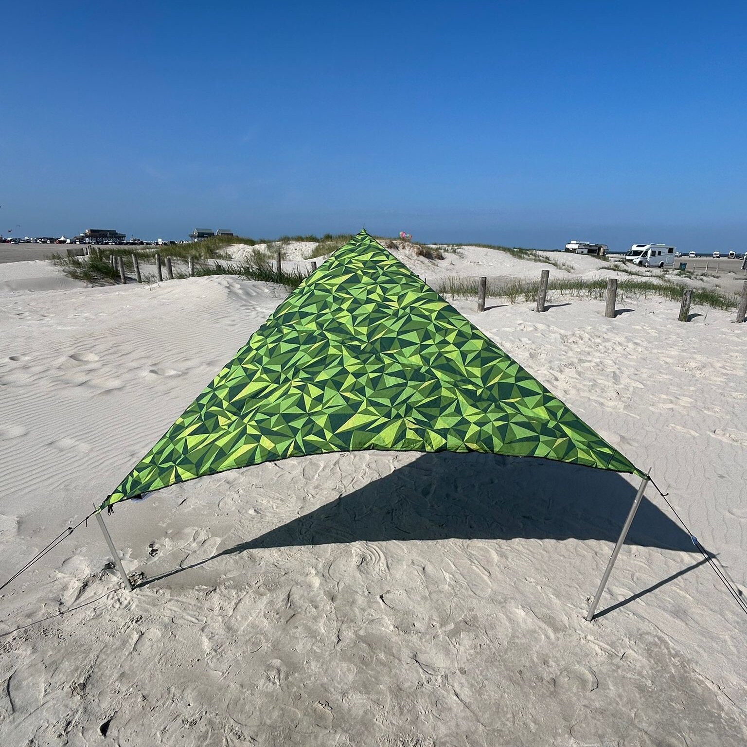 BENT Sonnensegel „TC-Zip Canvas Single“ Nature Design Trees