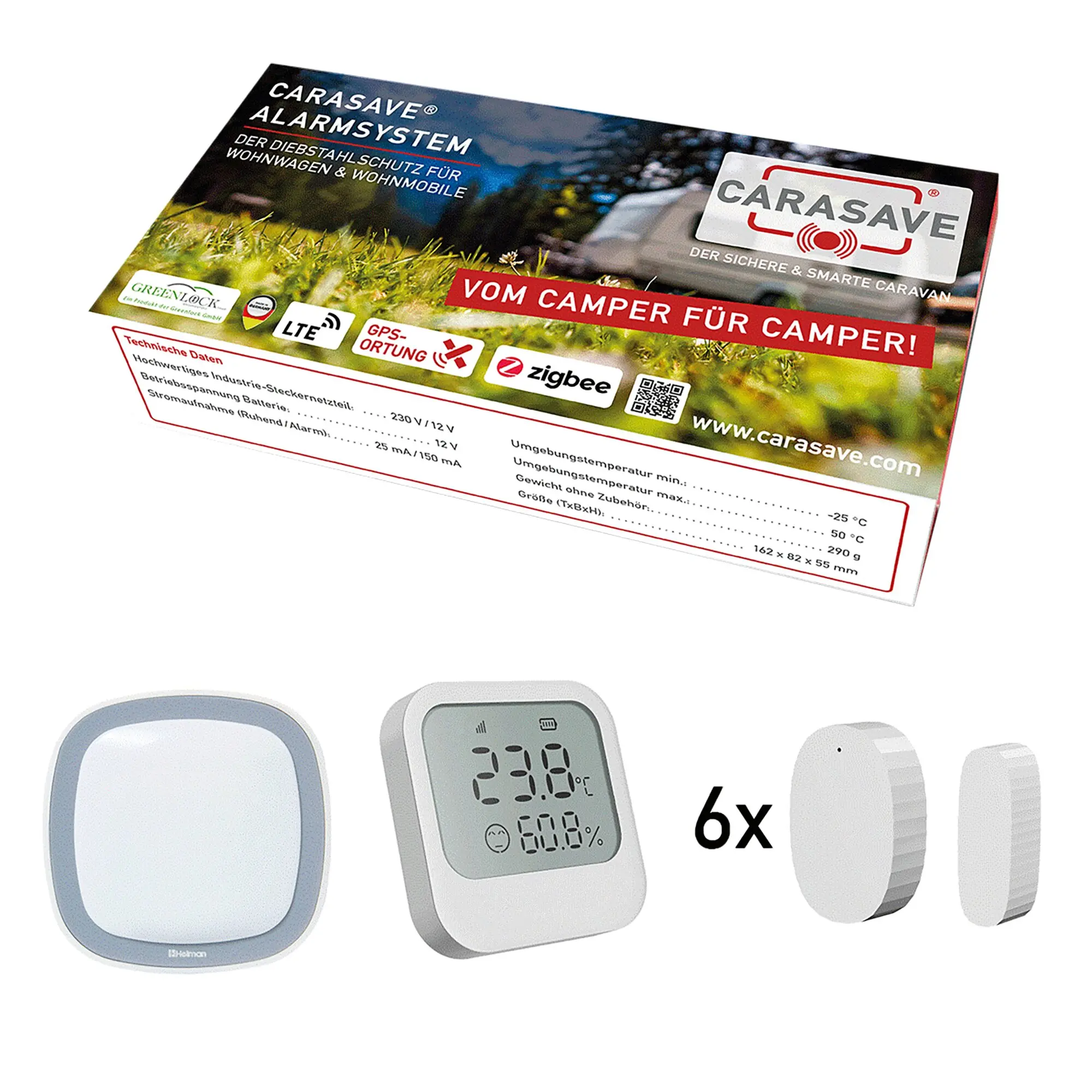 Alarm System Set Motorhome Edition