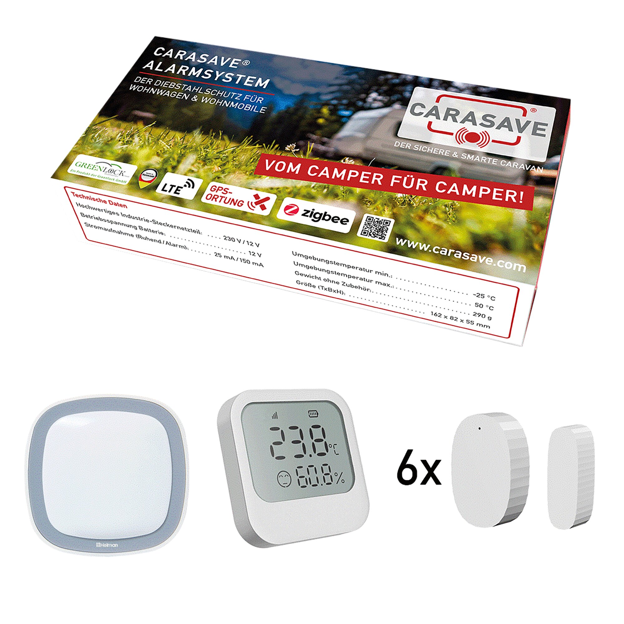 Alarm System Set Motorhome Edition