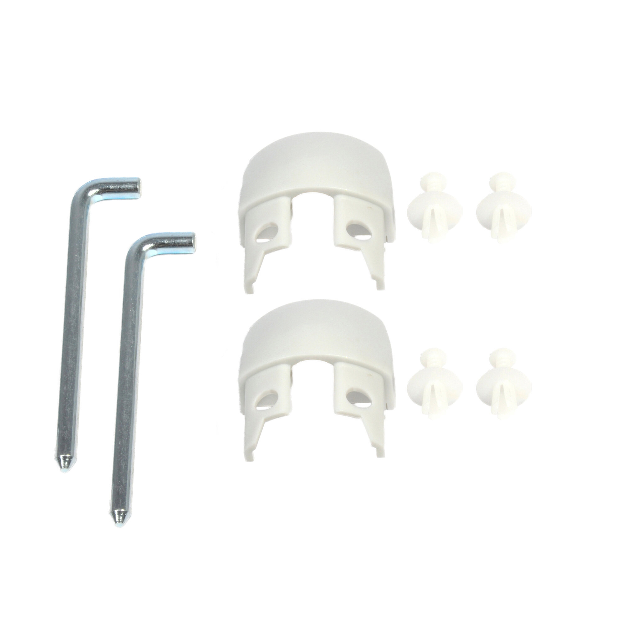 End Caps with Pin for Mounting Rail Thule Sport / Elite, Set of 2