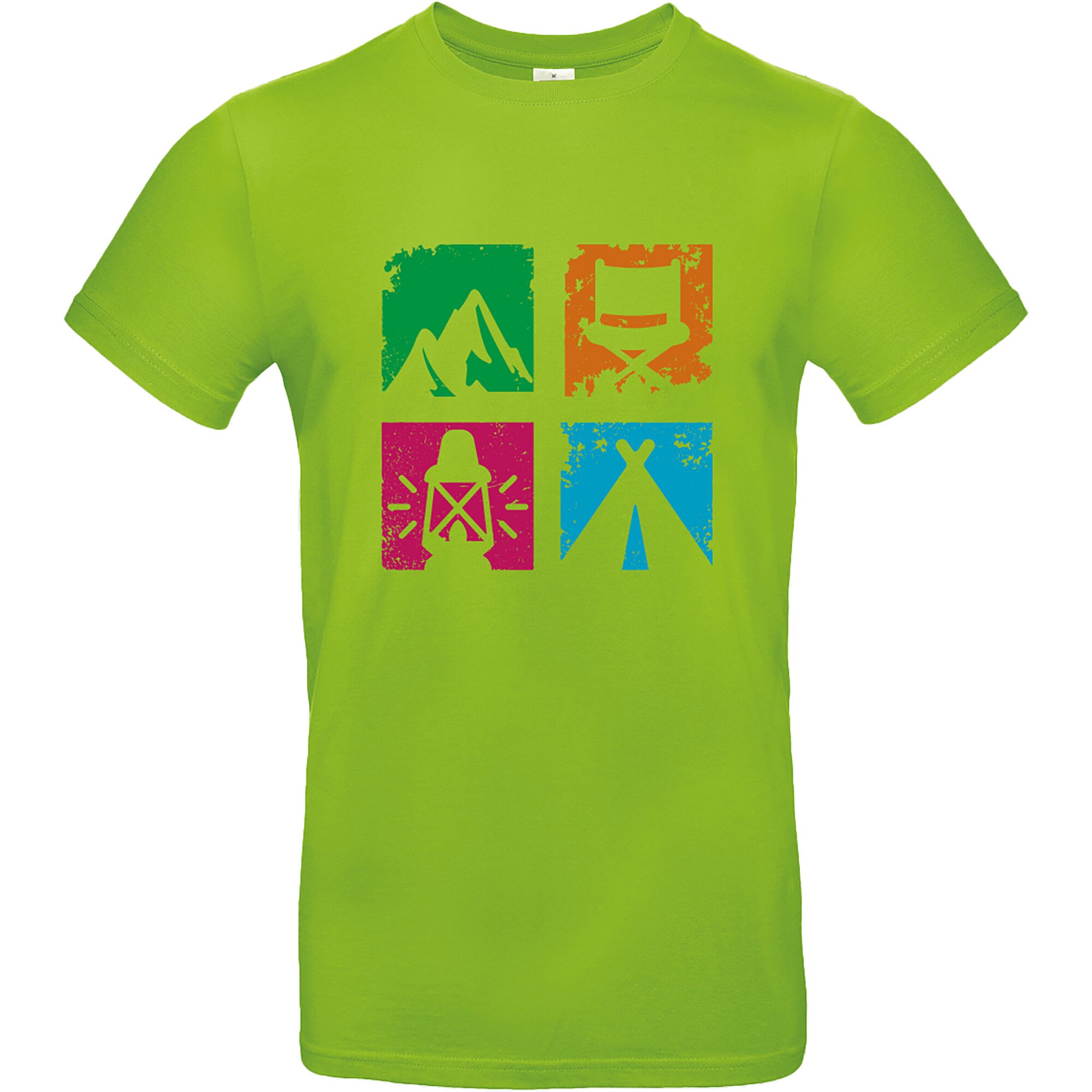 T-Shirt Vanlife 1, Apple Green, Size S
