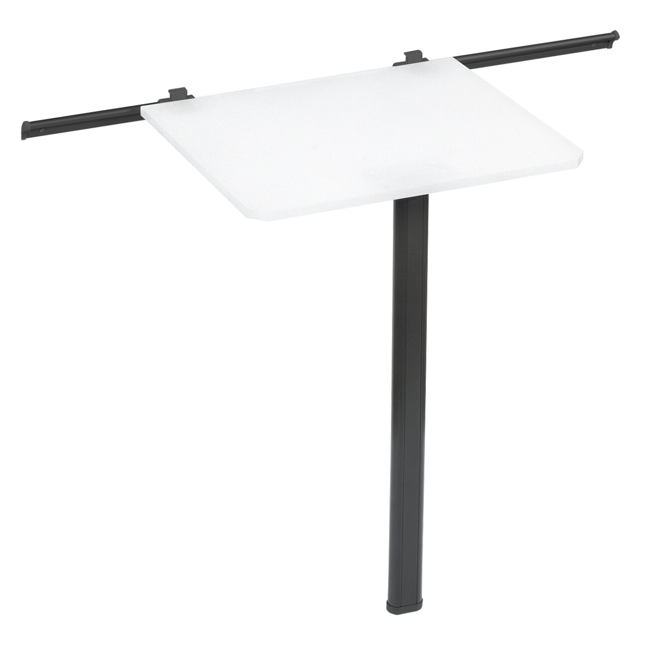 Table Sliding Rail Set, black