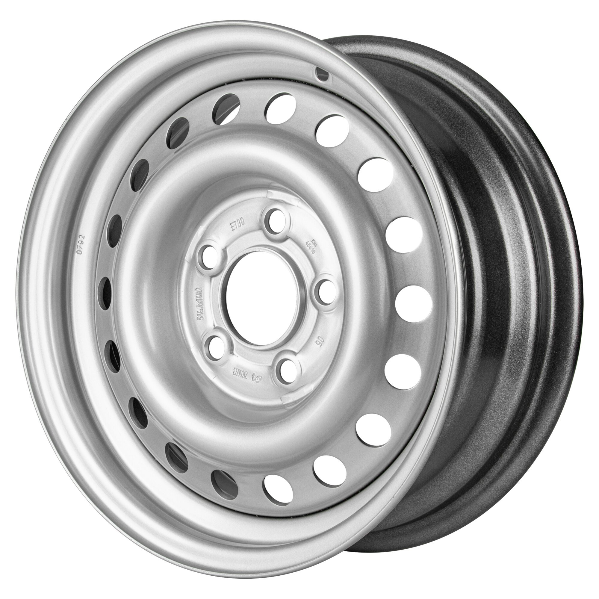 Steel Rim, 850 kg, Nut: ∆ | LZ 5, 5 ½ J x 14