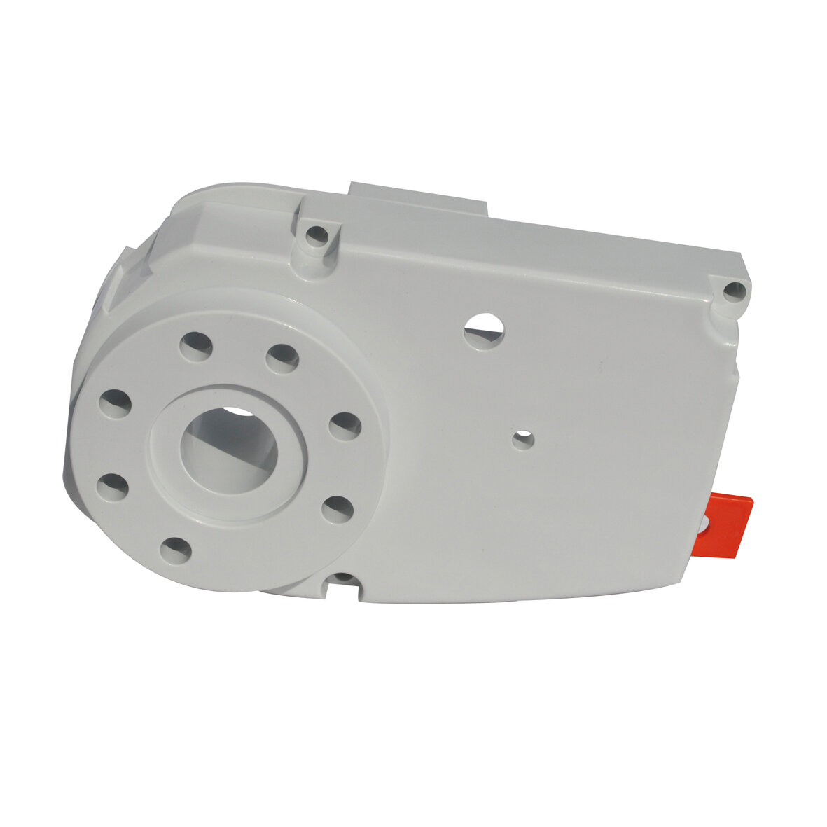 End Cap, right-hand, polar white