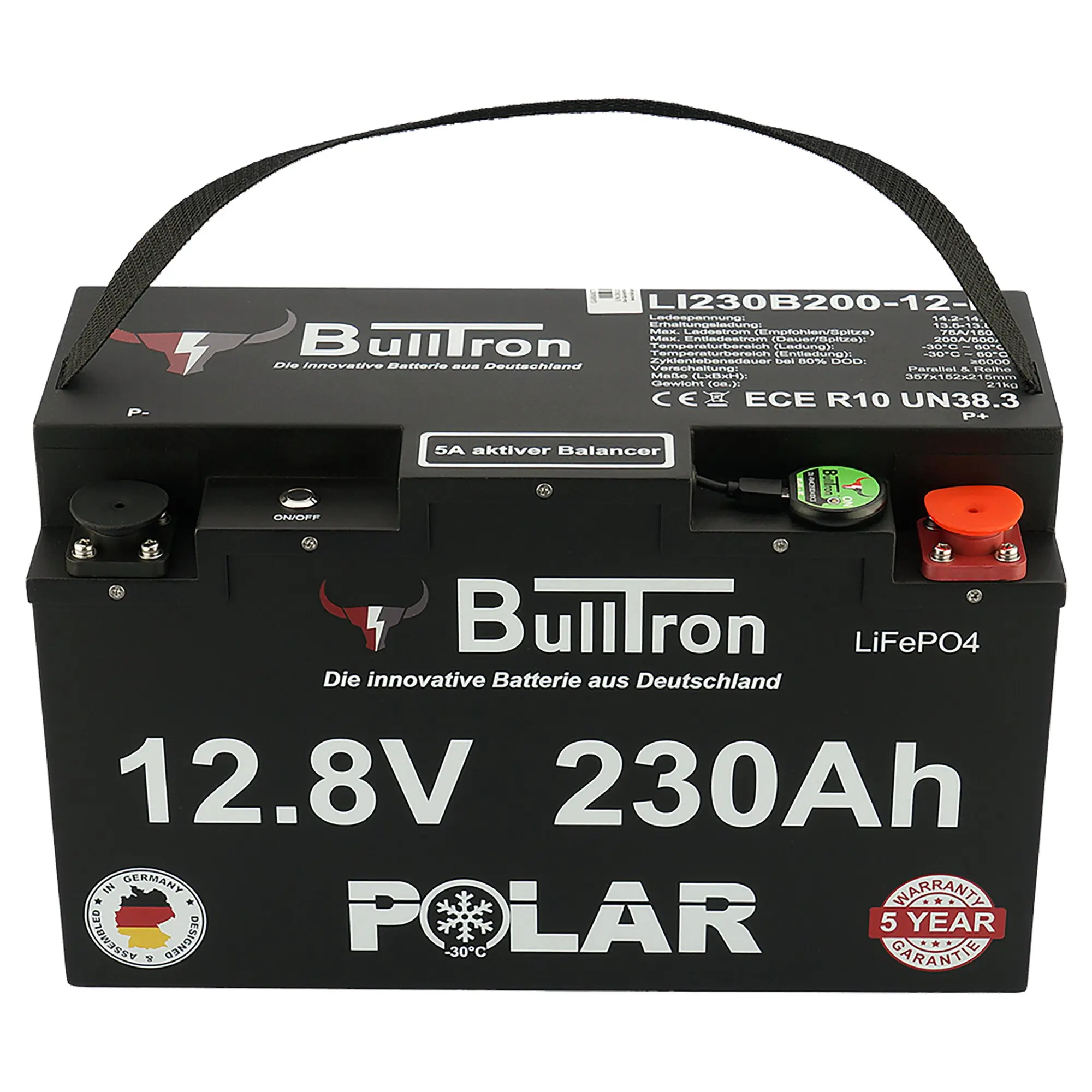 Lithium Batterie Polar, 230 Ah