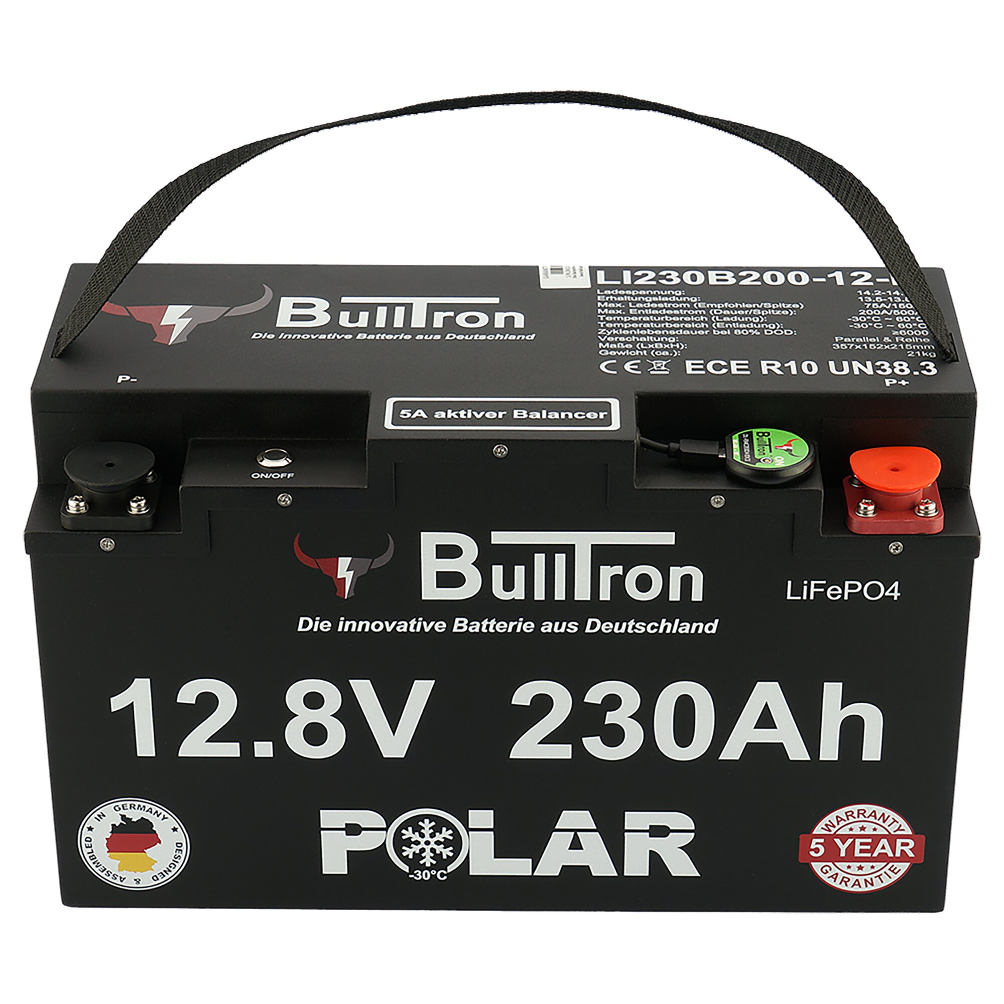 Lithium Batterie Polar, 230 Ah