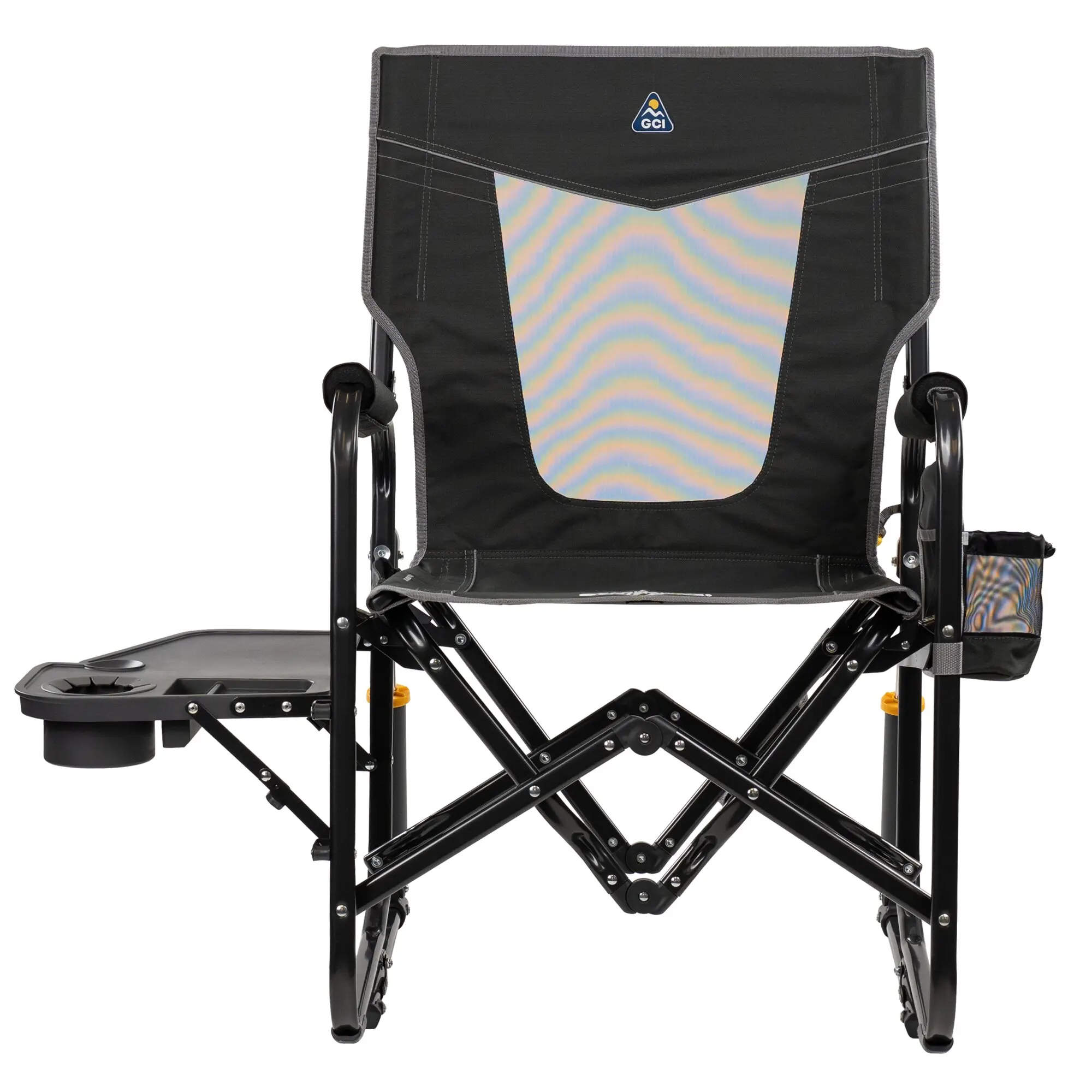 Rocking Chair Stowaway Rocker™ with Table anthracite