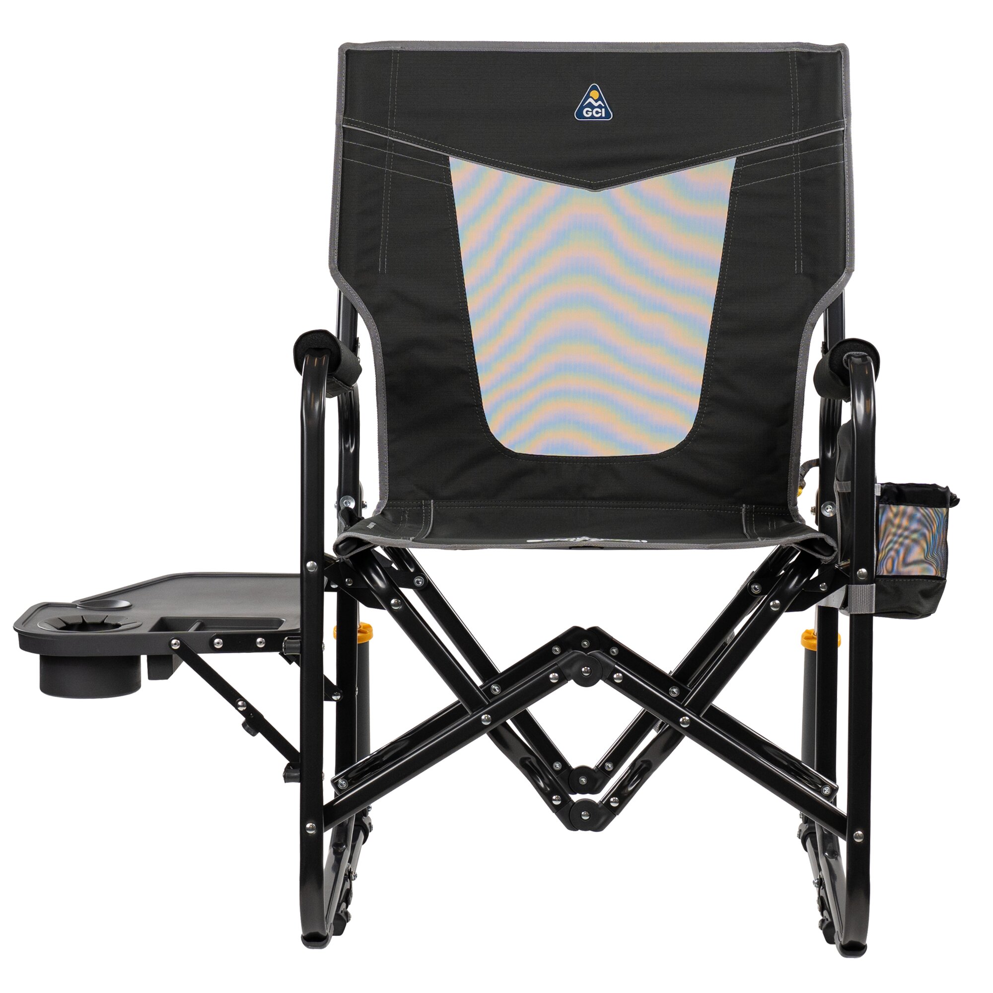 Rocking Chair Stowaway Rocker™ with Table anthracite