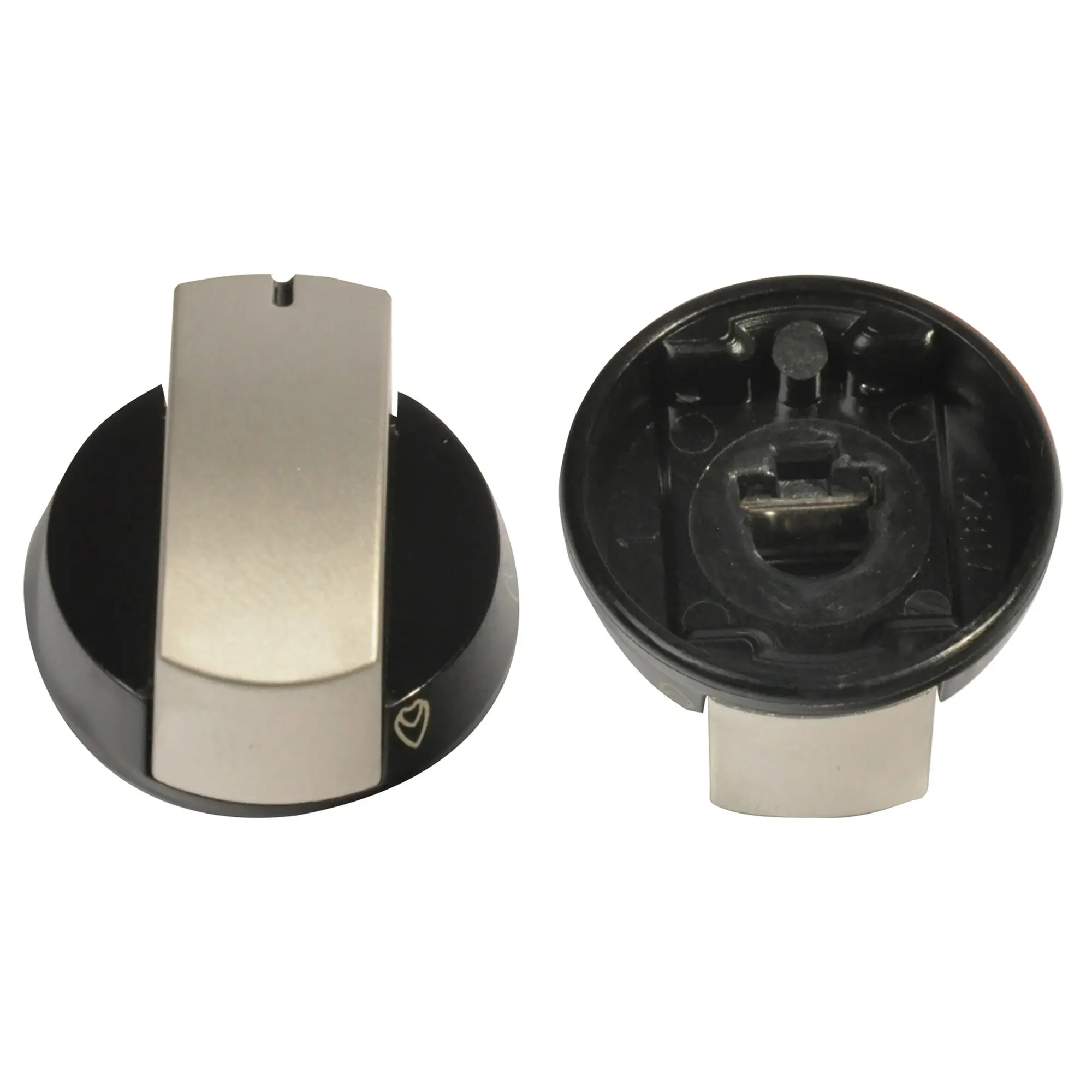 Control Knob, Silver for Dometic Hob HB 2325, HB 3400 and HBG 3445