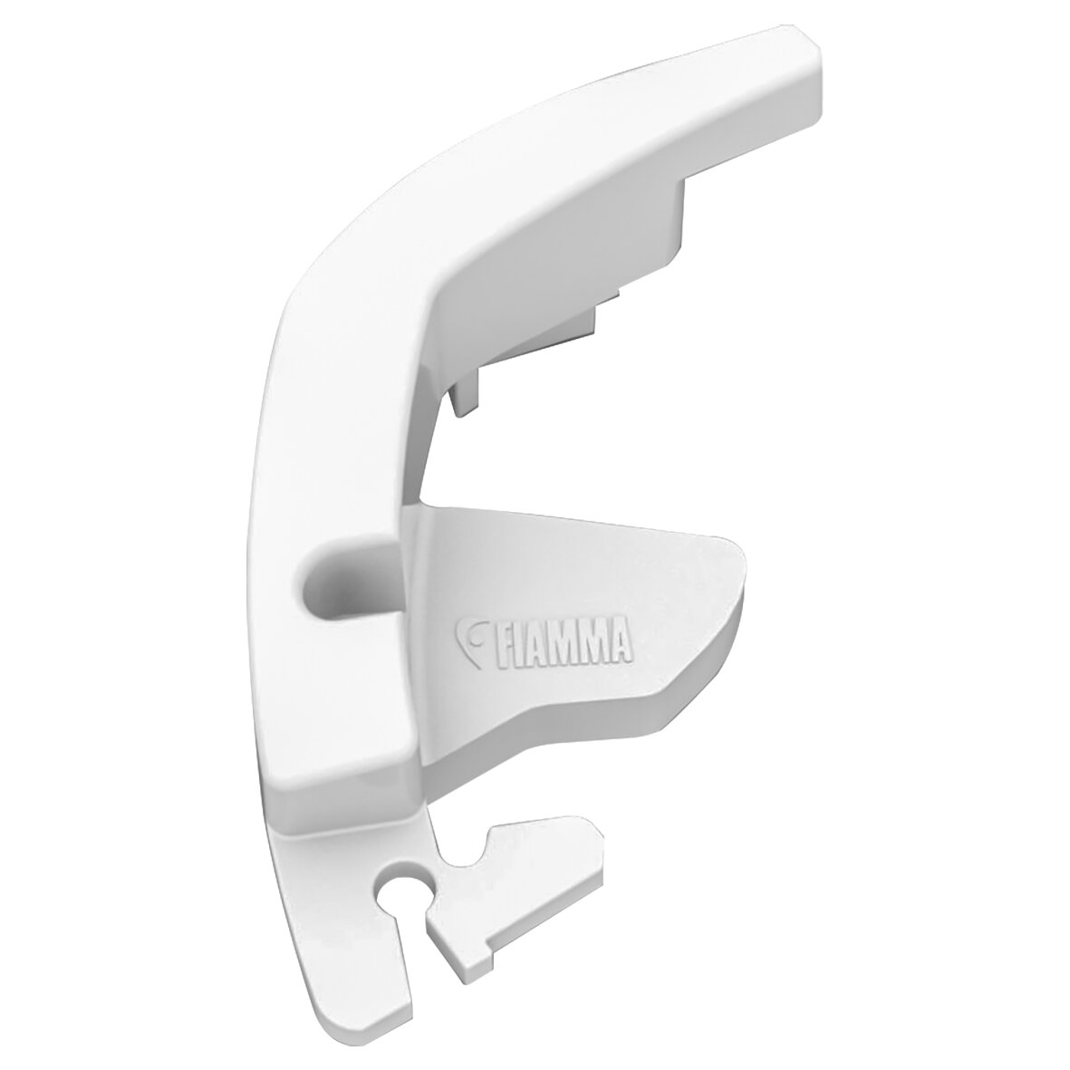 Lead Bar End Cap, right-hand, polar white