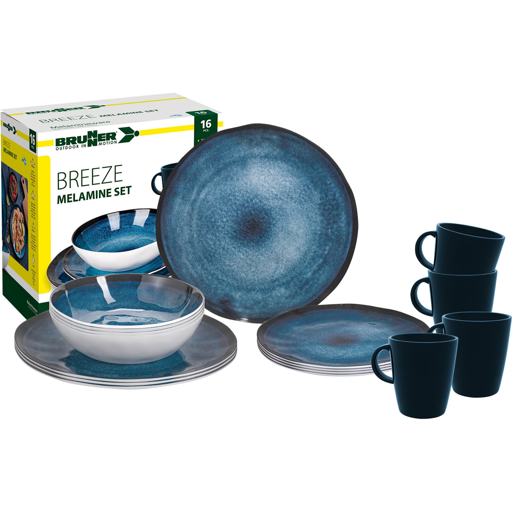 Tableware Set Breeze, 16 Pieces