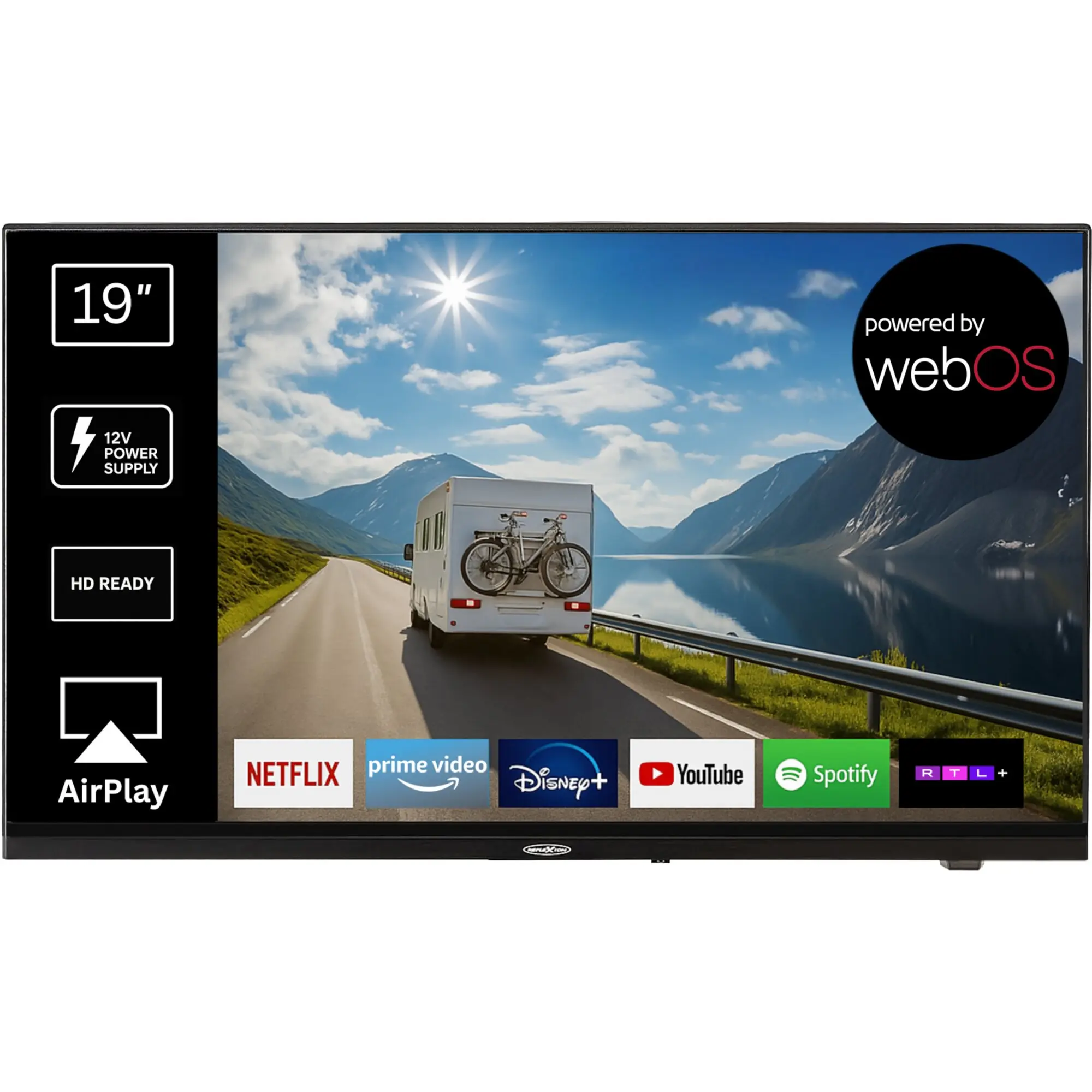 TV Reflexion LDDX19iBT, schwarz, 19" (48 cm)