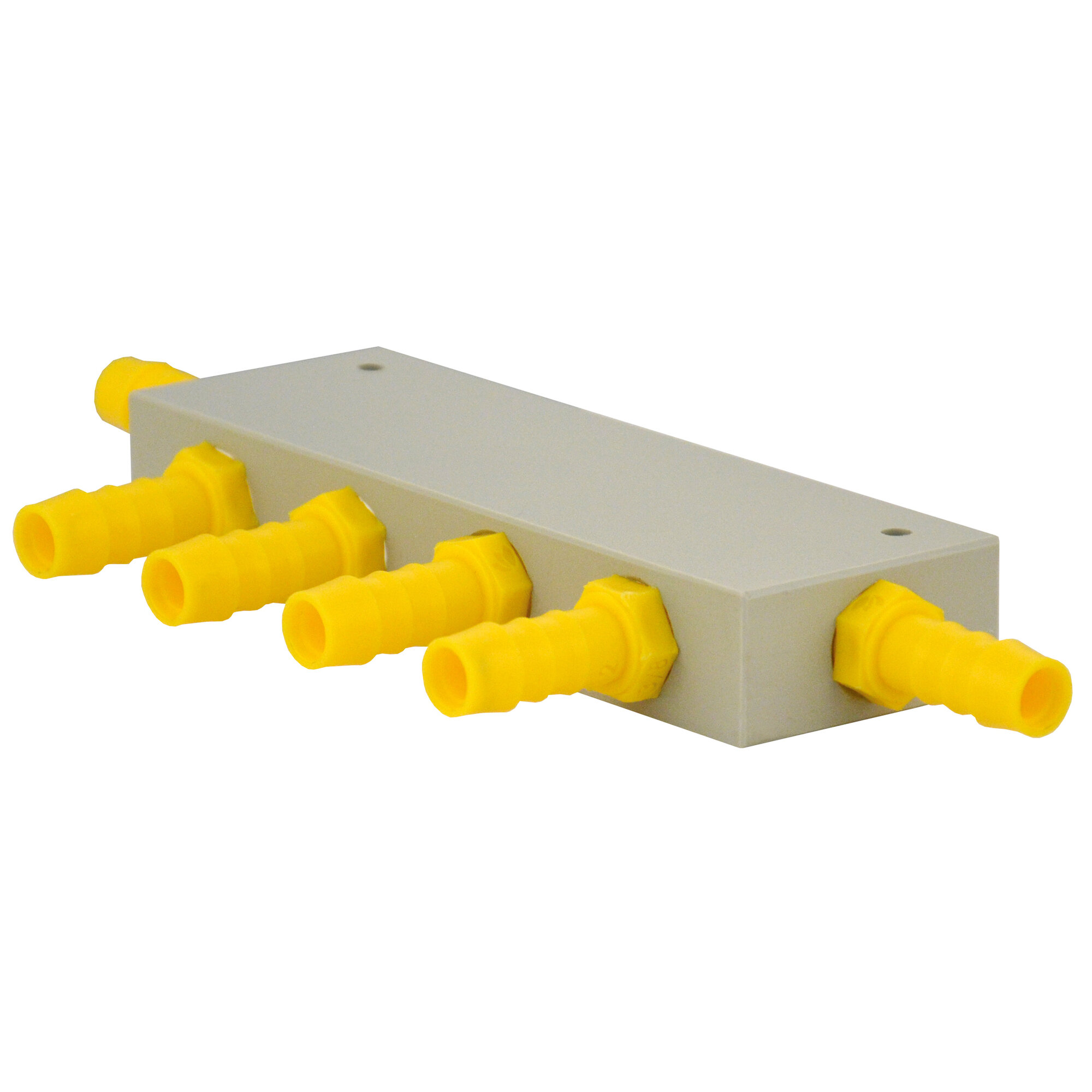 LILIE Wasserverteilerblock WeißGELB®, 6-fach