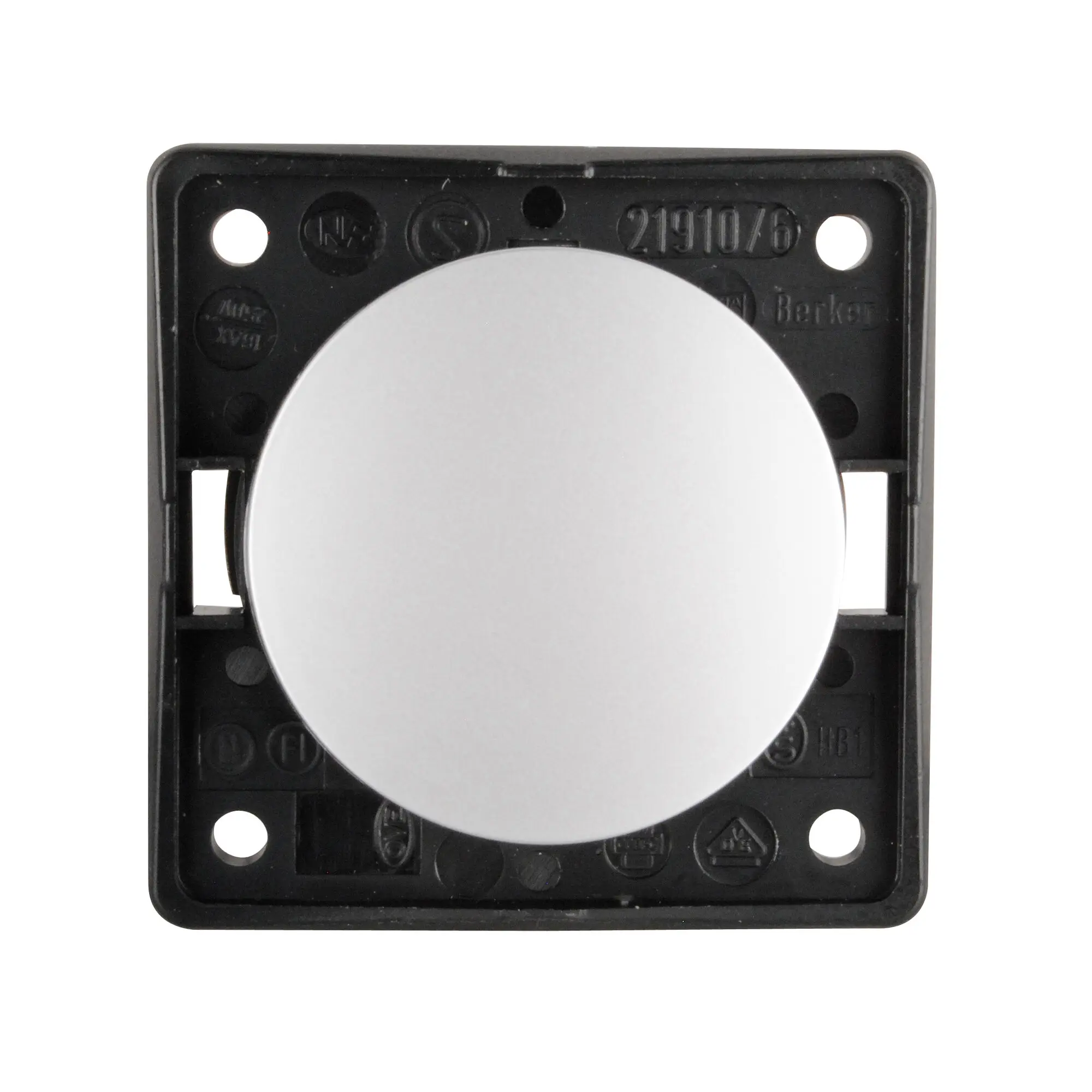 Ausschalter, chrom matt