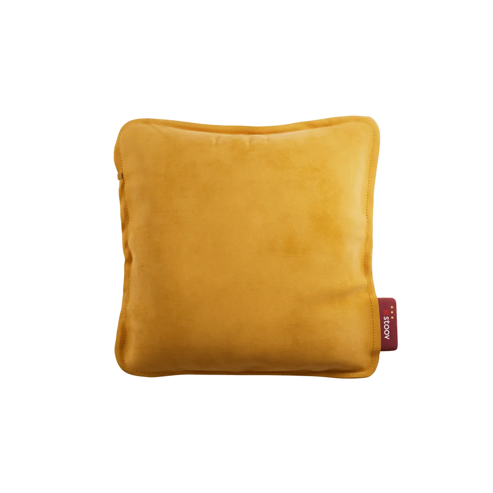 Wärmekissen Ploov³ Velvet - 45 x 45 cm, gelb (Flex)