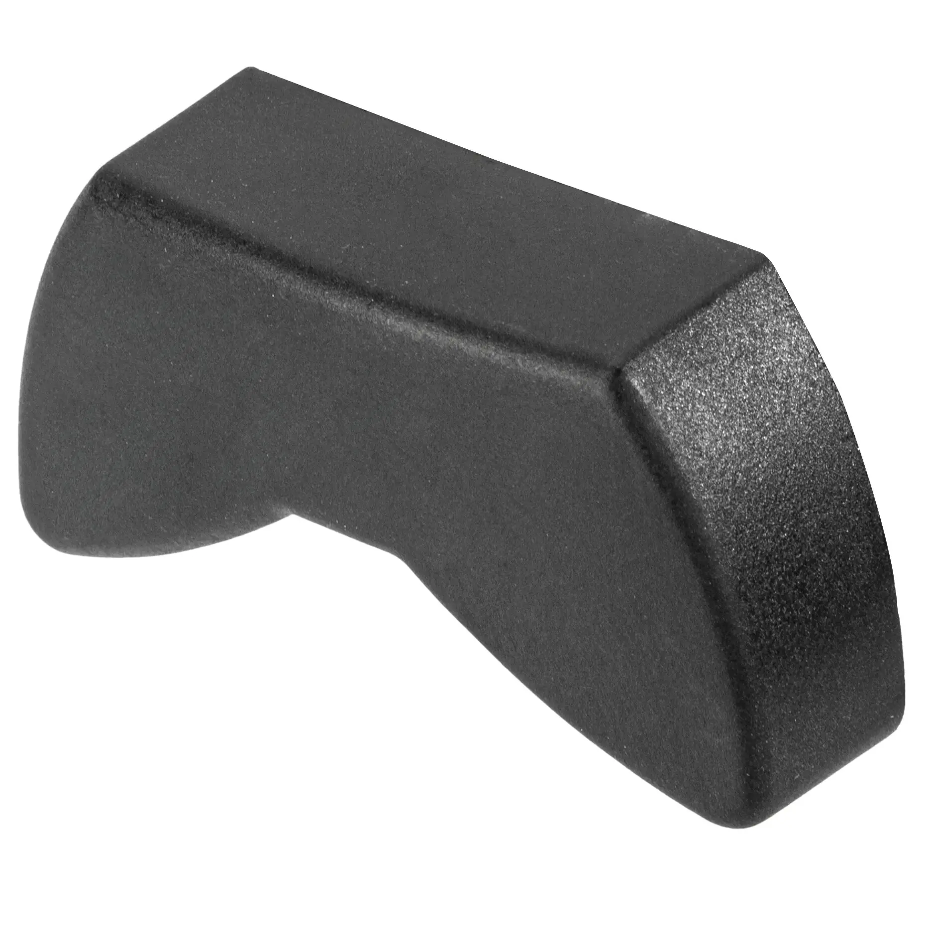 Endstück für Fahrradschiene 2007, schwarz