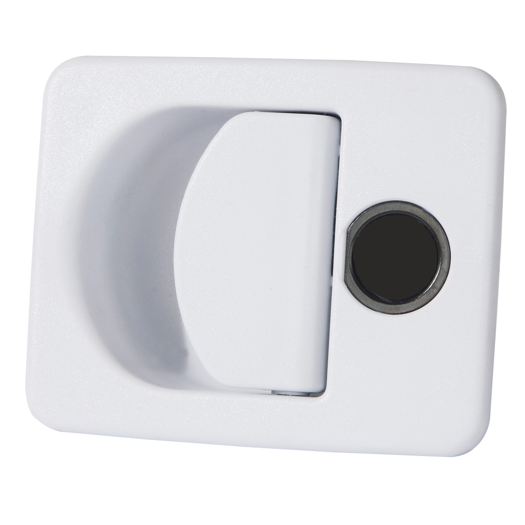 Doorframe Lock, white, Cube, self-service
