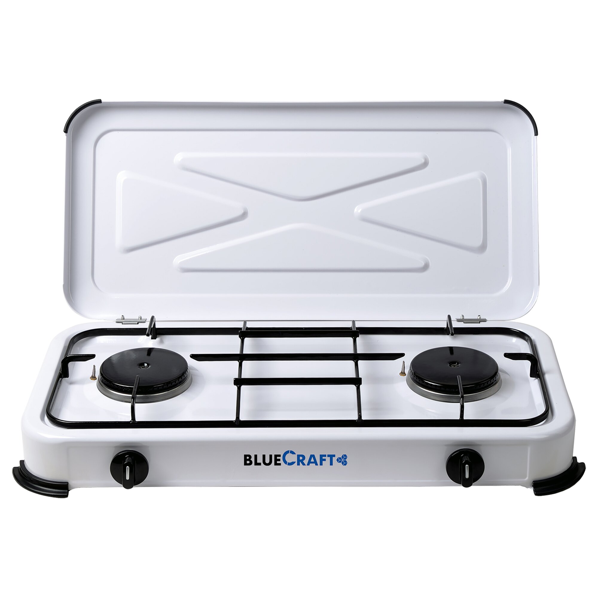 BlueCraft Campingkocher Bluecraft, 2-flammig mit Zündsicherung