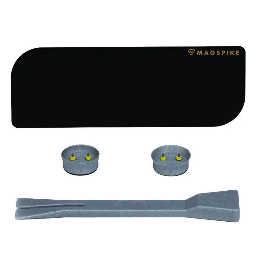 Base Plate with Magnet MagSpike Set M without Hooks, black
