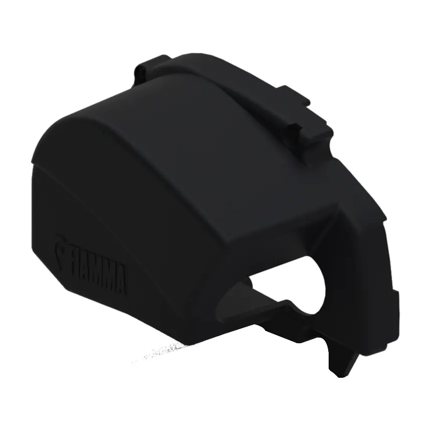 Endkappe, links, schwarz für Markise F80