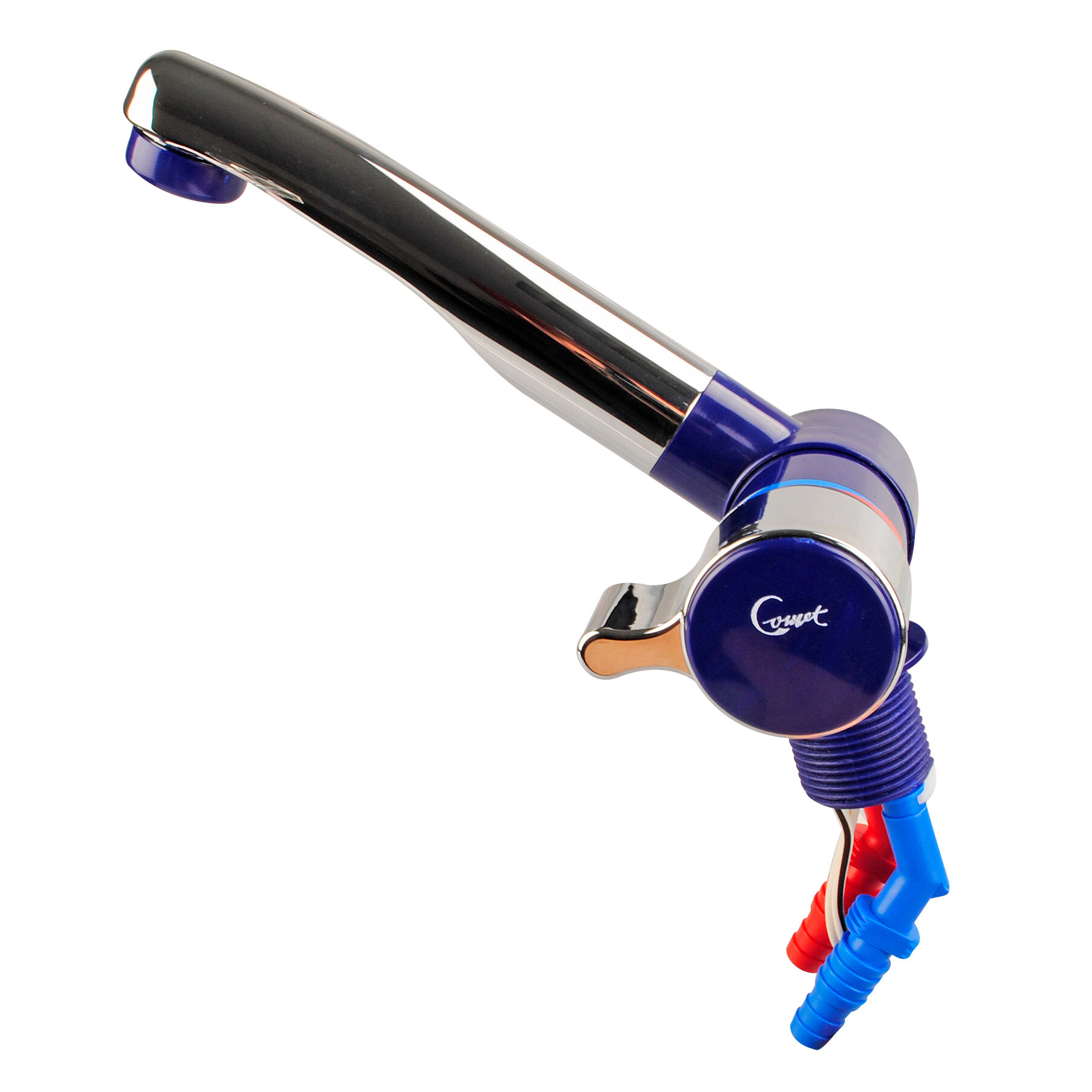 Single-Lever Mixer London, midnight blue, self-service