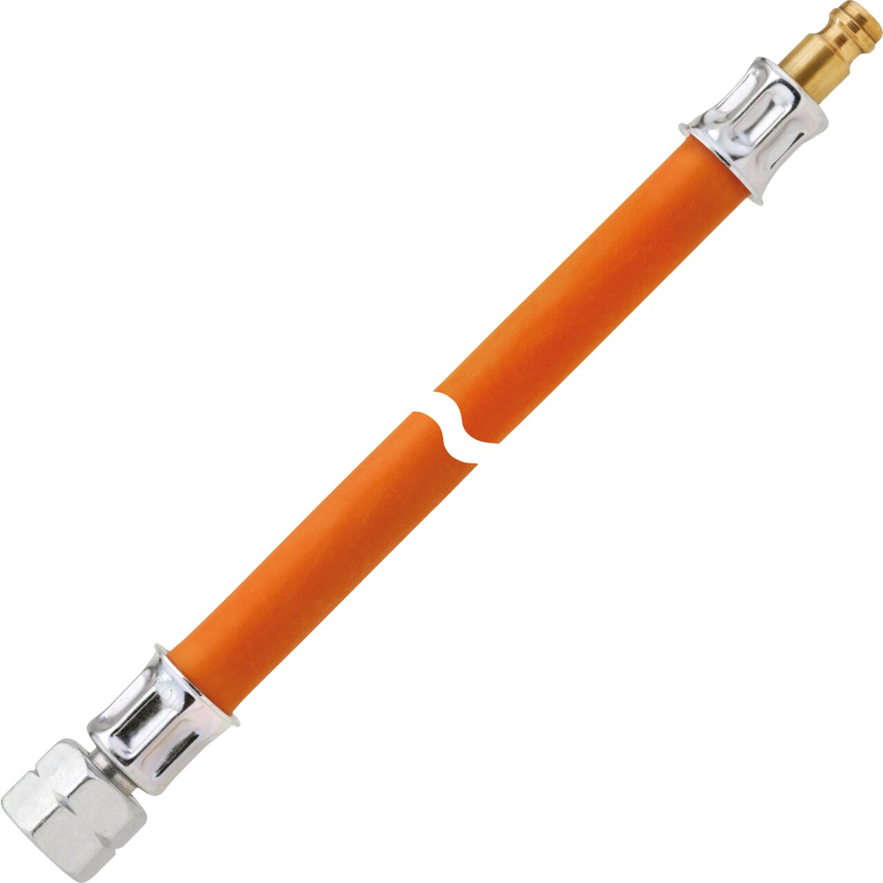 GOK Gas-Hochdruckschlauchleitung 10 bar G 1/4 LH-ÜM x STN x 5000 SV