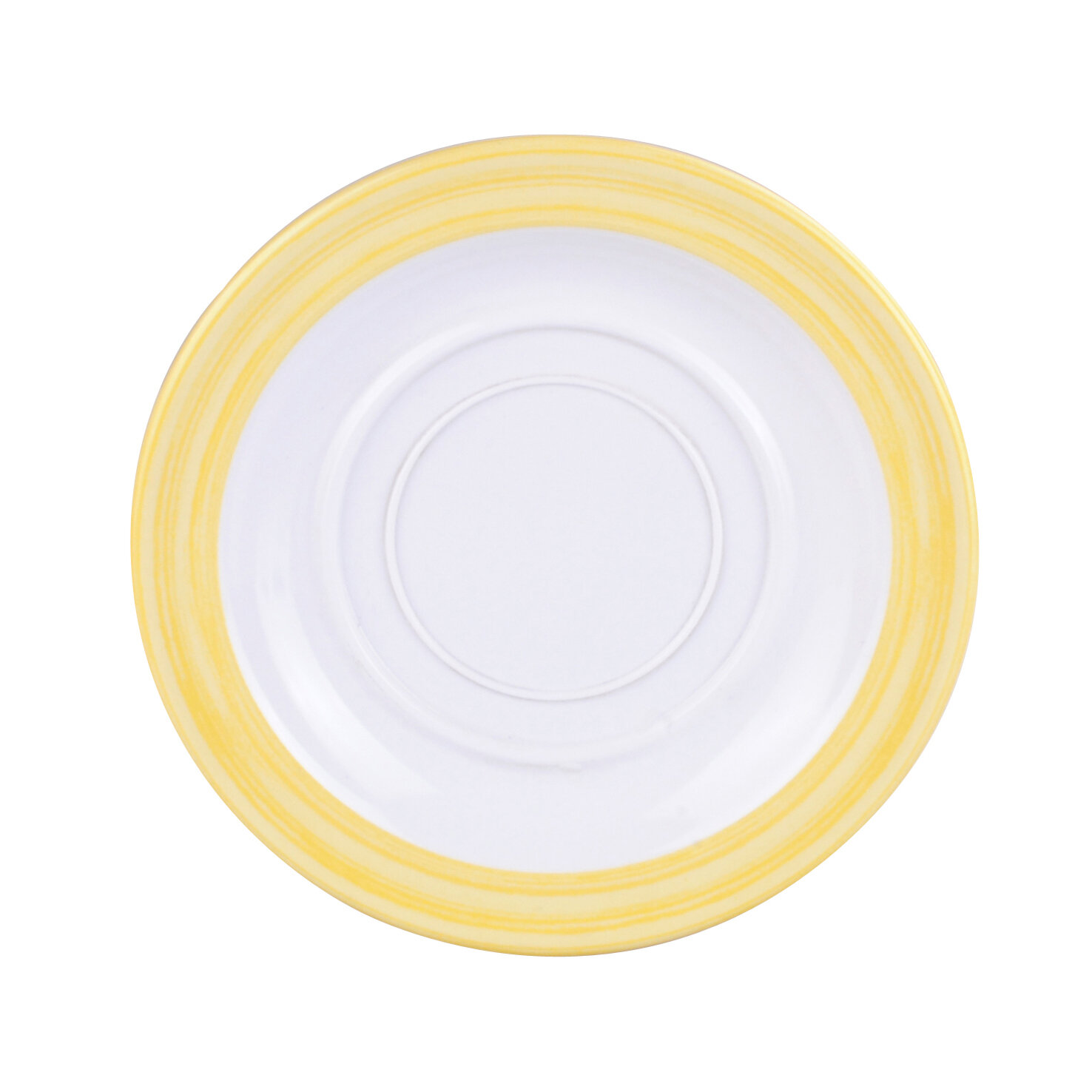 Tableware Series Family Bistro, yellow, Saucer
