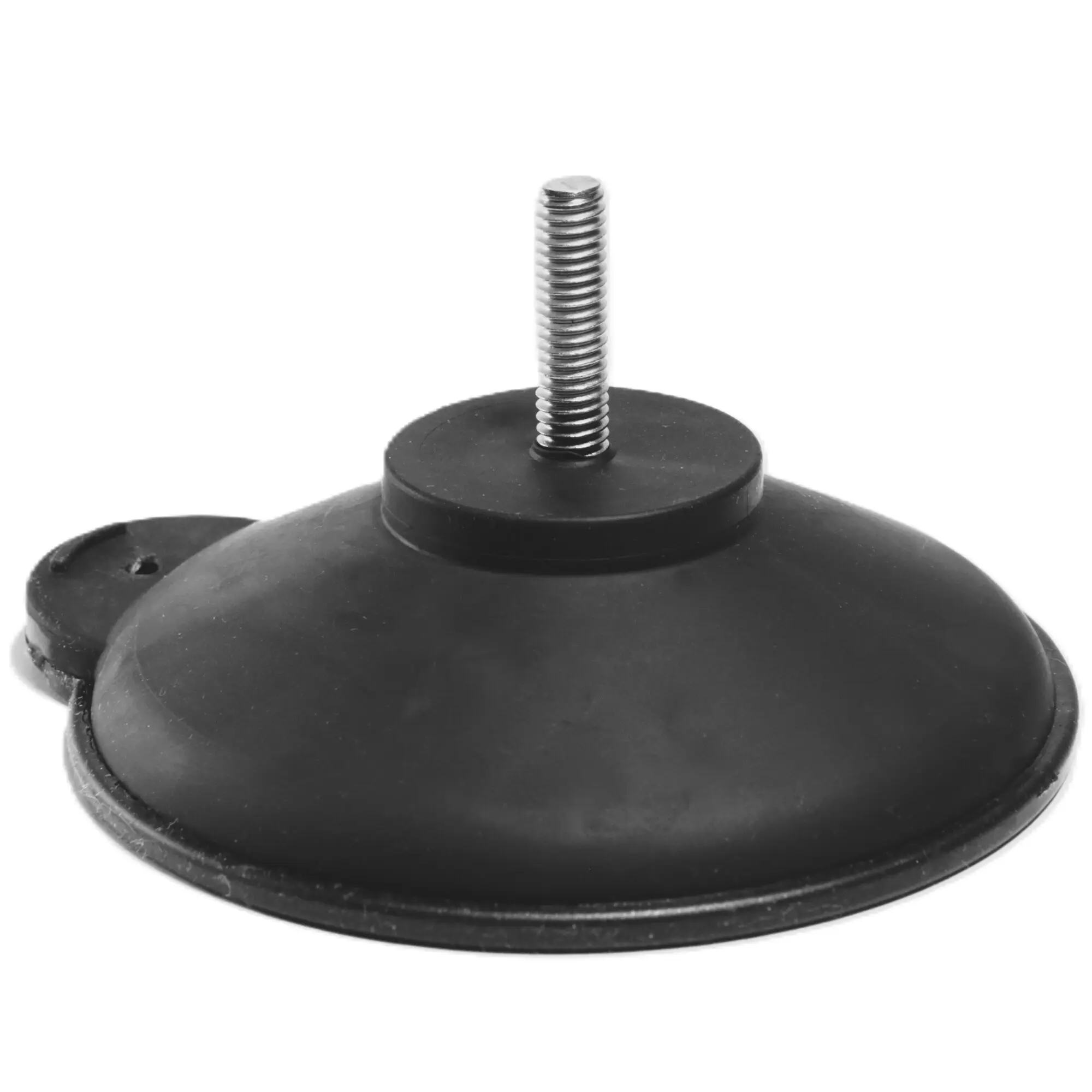 Saugnapf ClingCup mit M6-Gewindestift, schwarz