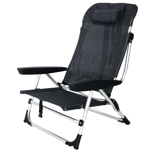 Beach Chair Marbella, dark grey