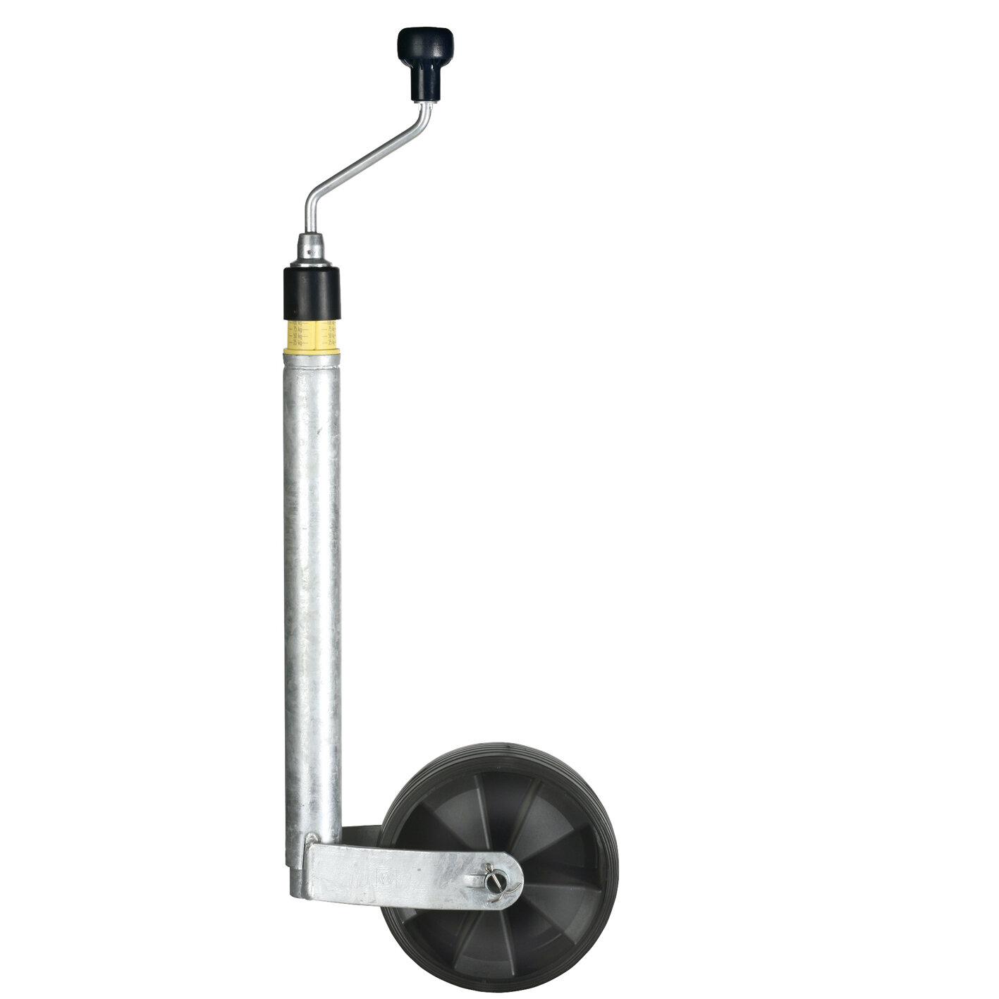 Jockey Wheel with Bearing Load Indicator, 215 x 70 mm