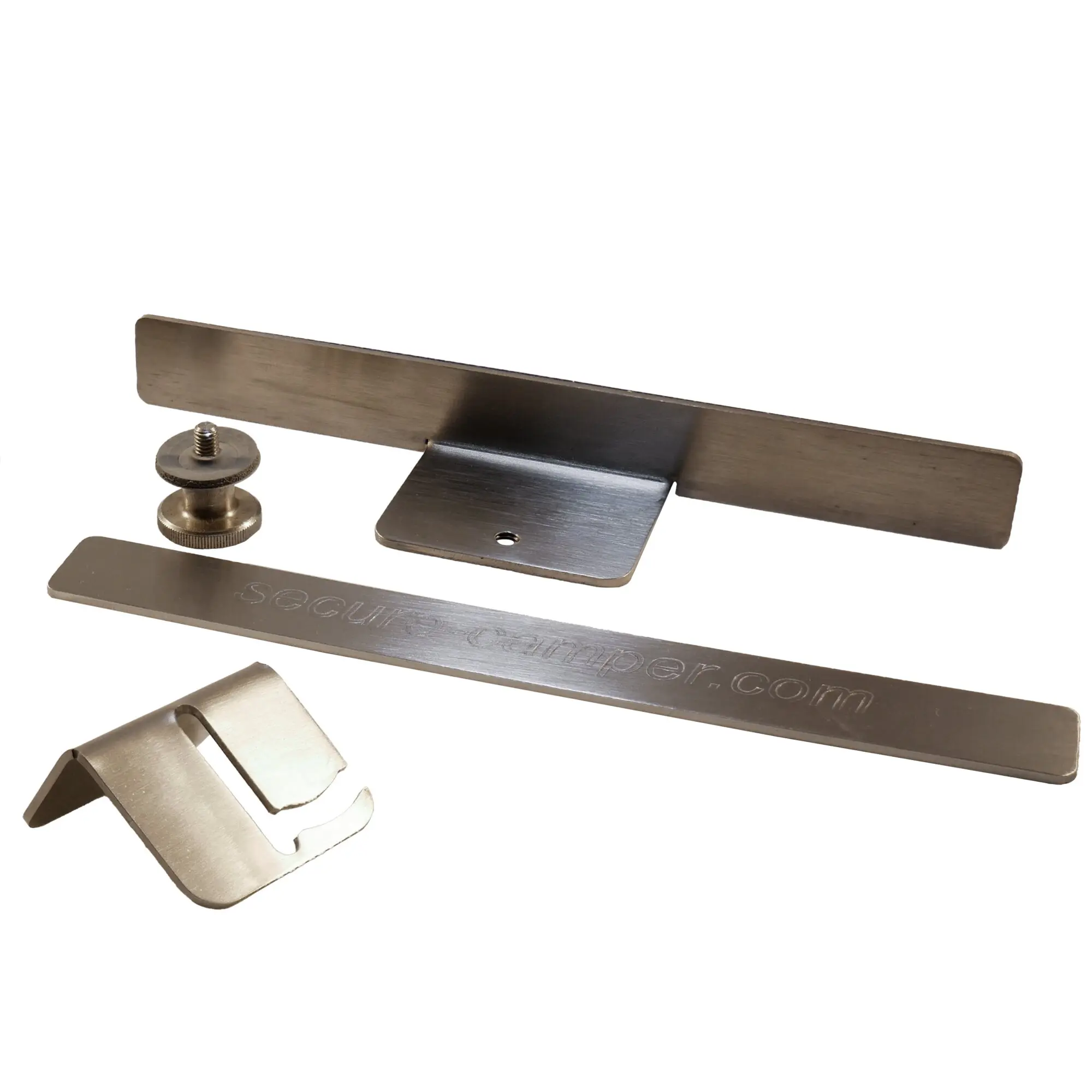 Einbruchschutz für Fenster für Dometic/Polyvision rahmenlos, silber, M