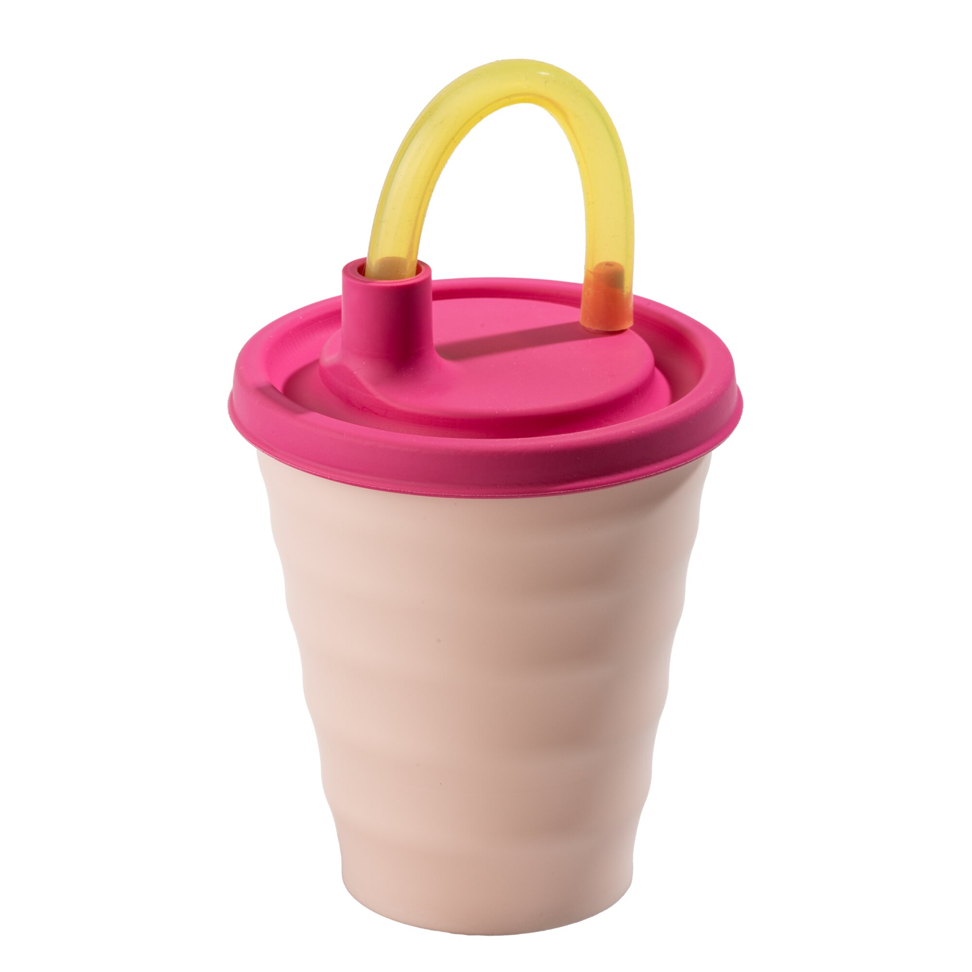 Drinking Cup with Lid, pink