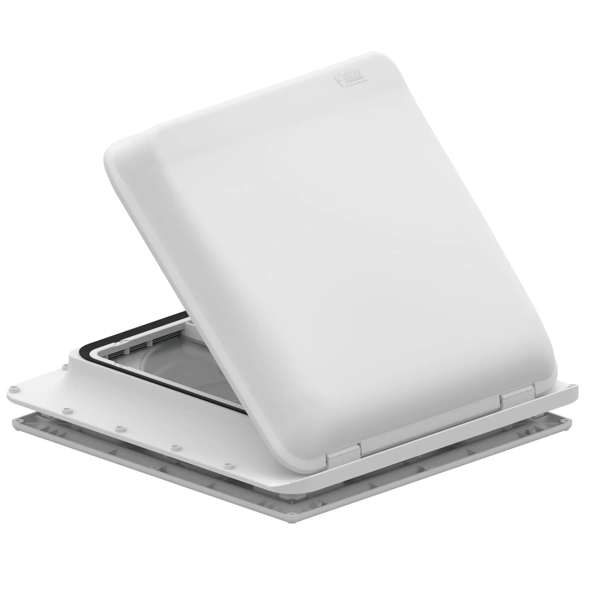 Dachhaube Turbo Vent, weiß