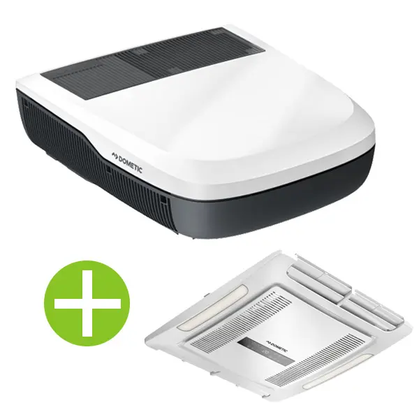 FreshJet Dachklimaanlage FJX7 2200 W, weiß, im Set inkl. Luftverteiler
