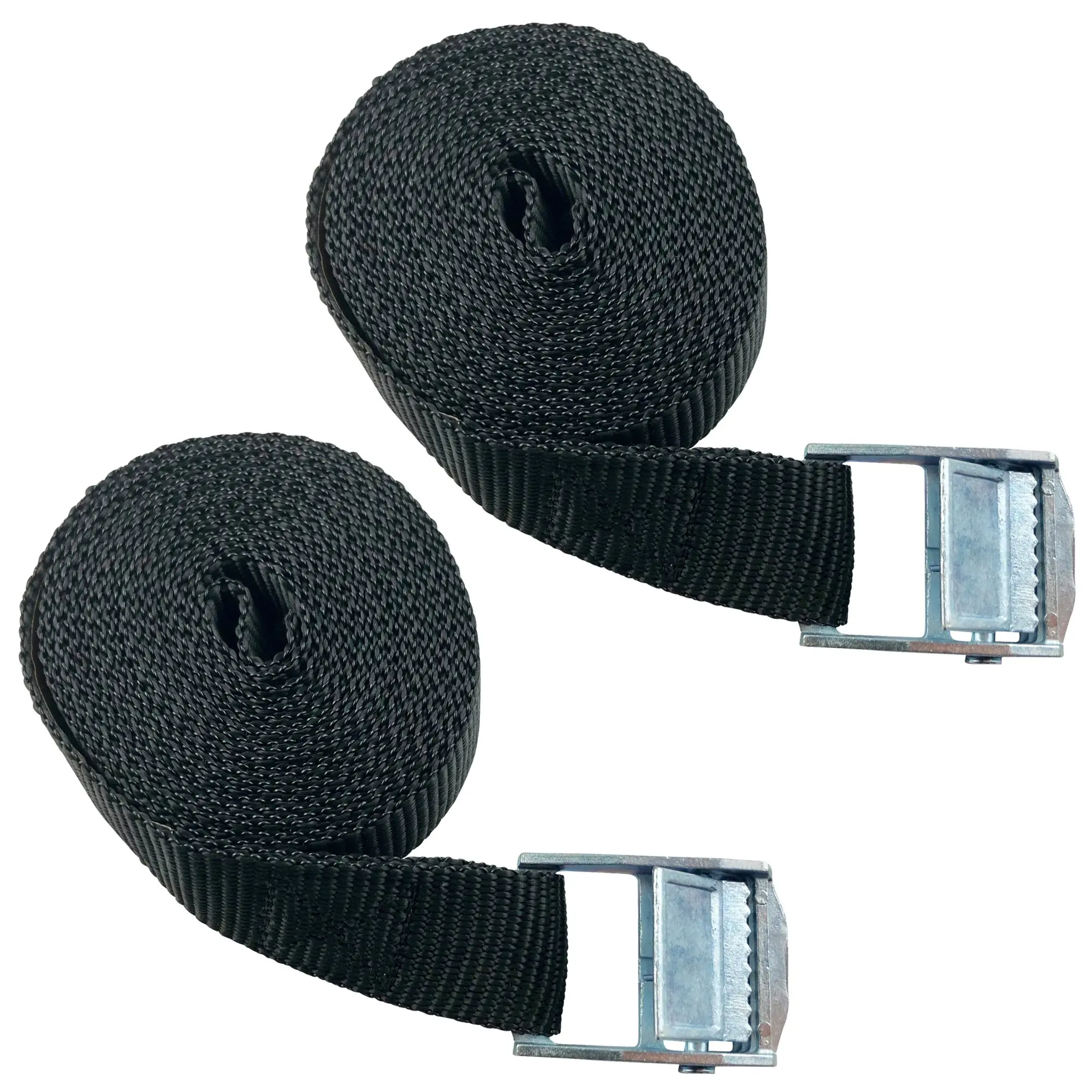 Klemmschloss-Zurrgurt, 2,5 m, 2 Stück