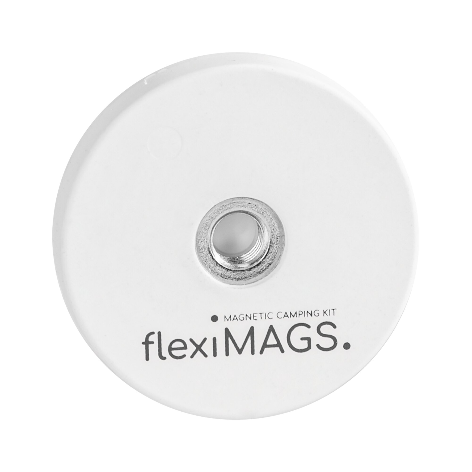 flexiMAGS Magnet rund flexiMAGS, weiß, 31 mm