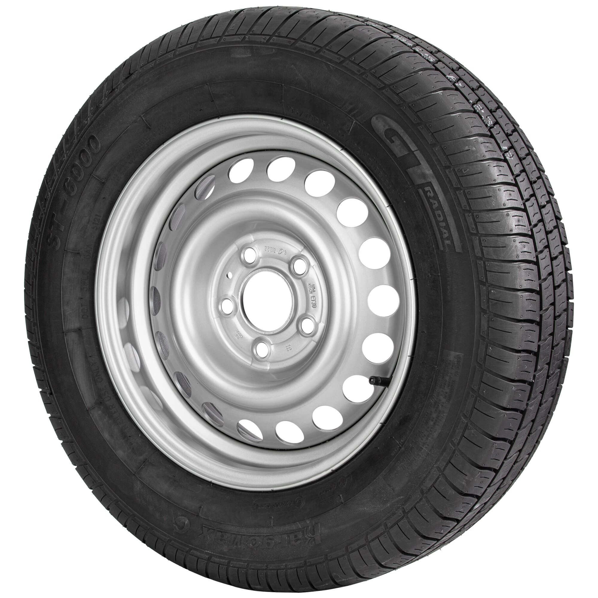 Spare Tyre for Caravans, Nut: o | LZ 5, 195/70 R15 C (5 ½ J x 15)